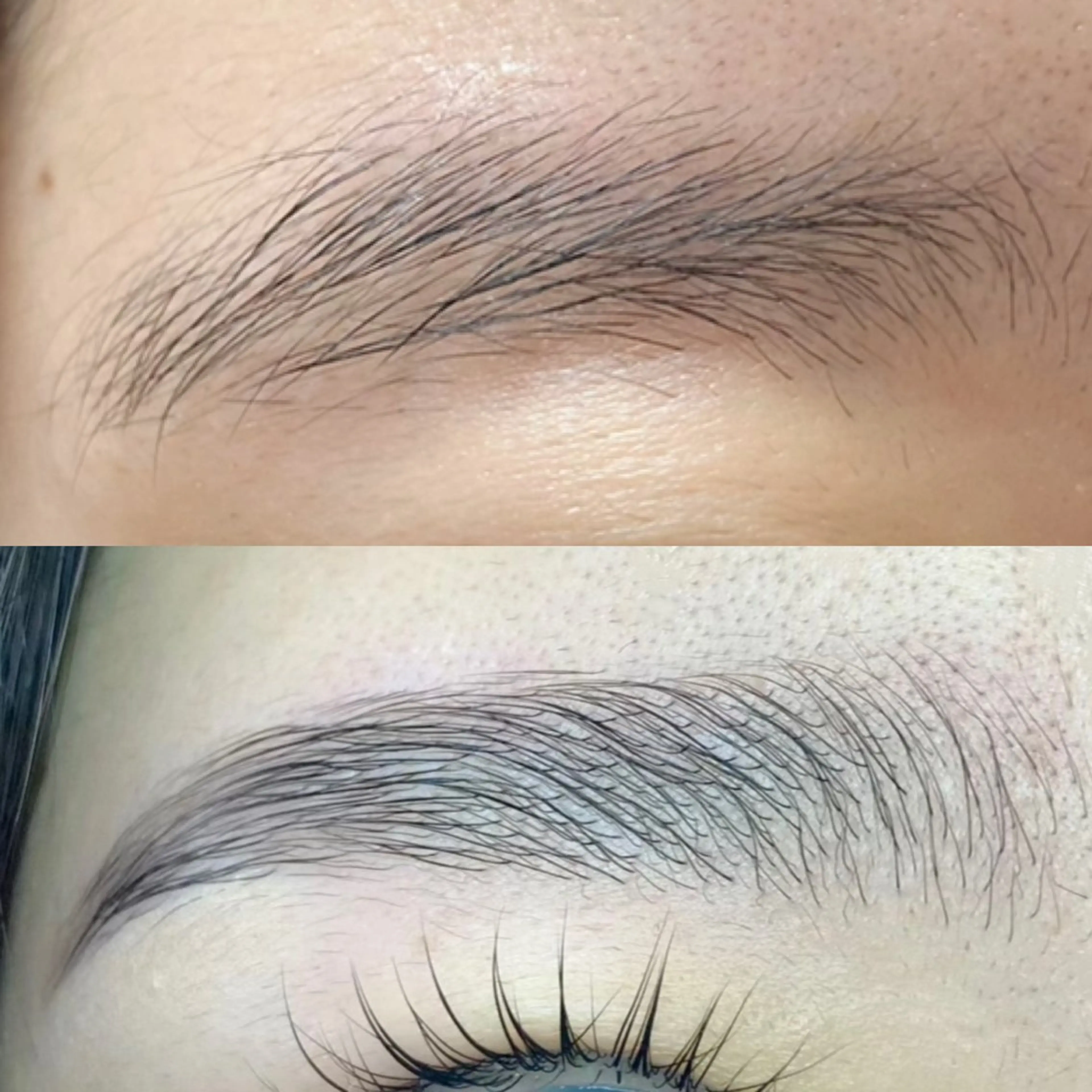 アイブロウパーマ&ワックスの写真