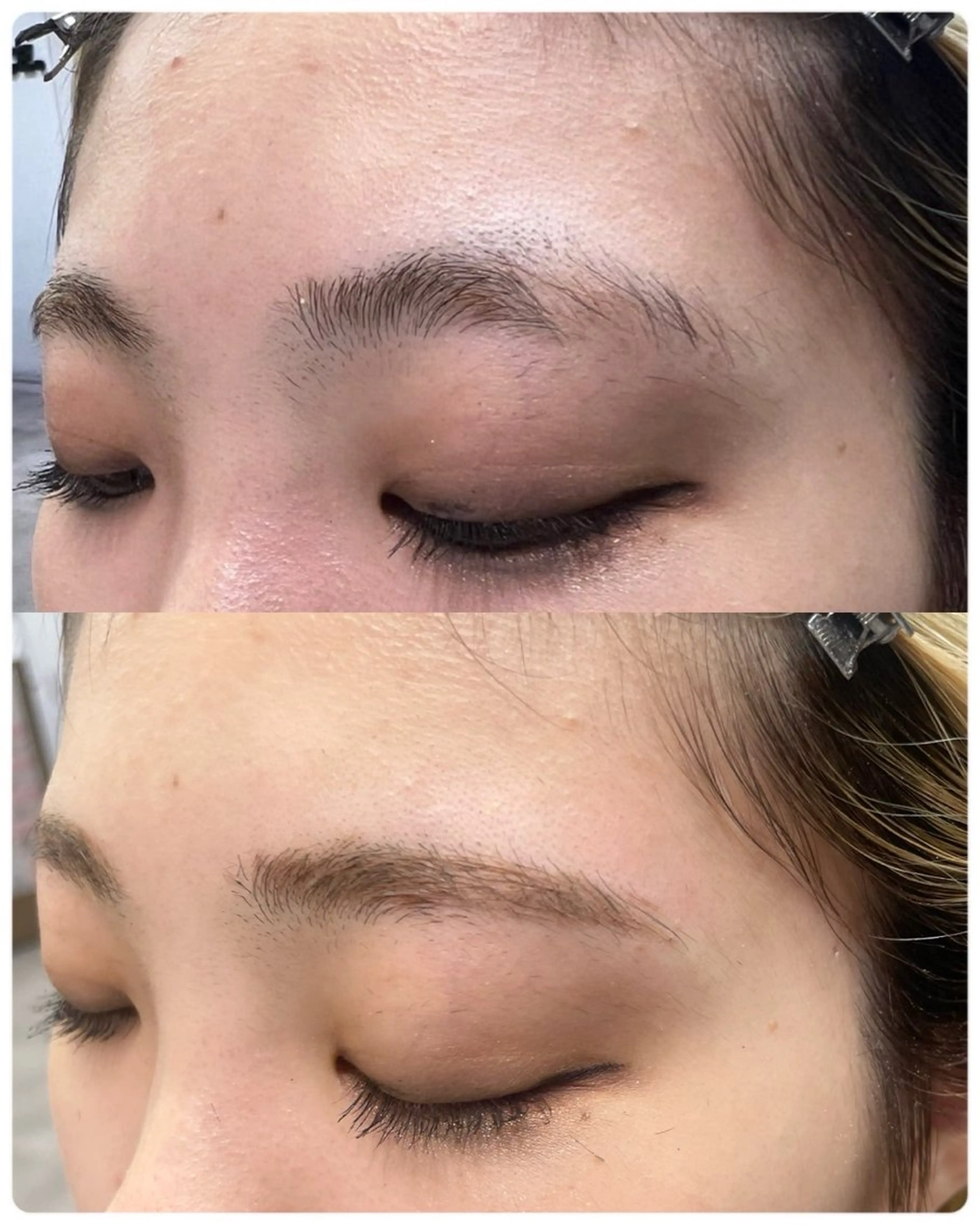 アイブロウ ワックス脱毛 眉カット その他(アイブロウ) アレンジ/縮毛矯正 FACE。ゆのんのヘアスタイル