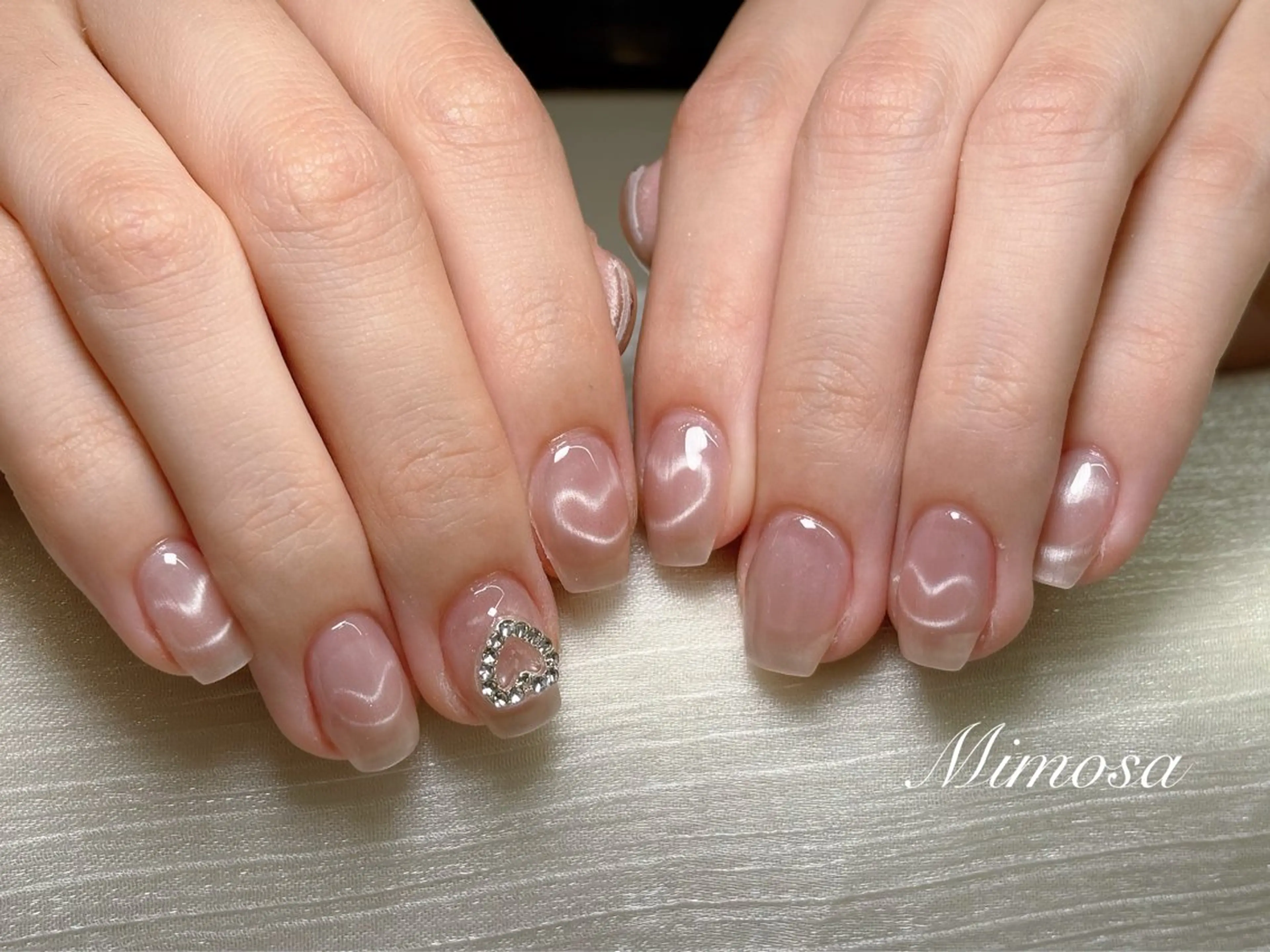 ネイル ハンドネイル ハンドケア 🫧Mimosa 吉祥寺のネイルデザイン