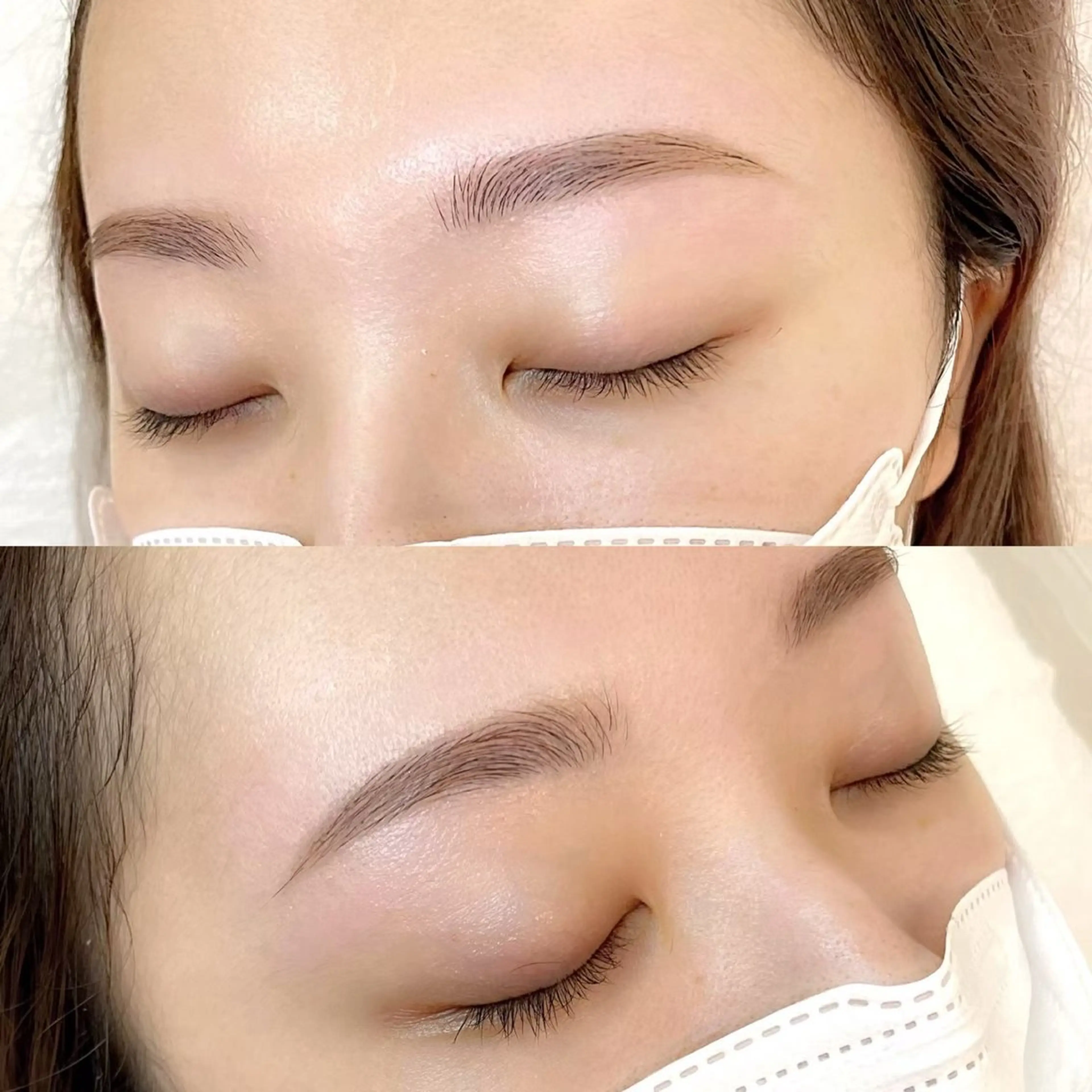 【10名限定価格‼️】美眉スタイリング🥝(wax脱毛×眉メイク)の写真