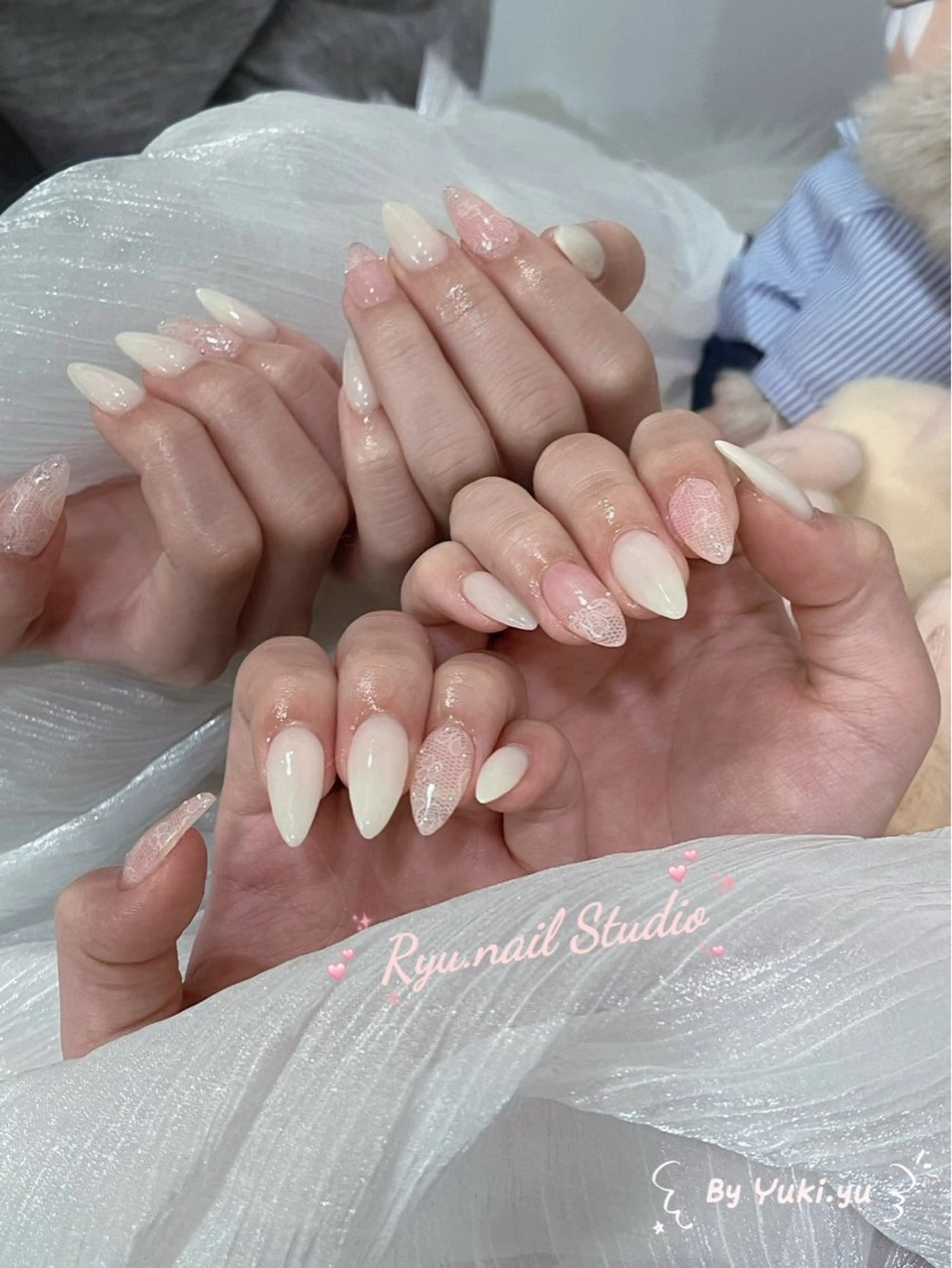 ネイル アートネイル ジェルネイル マグネットネイル ニュアンスネイル シンプルネイル ハンドネイル Ryu nail studioのネイルデザイン