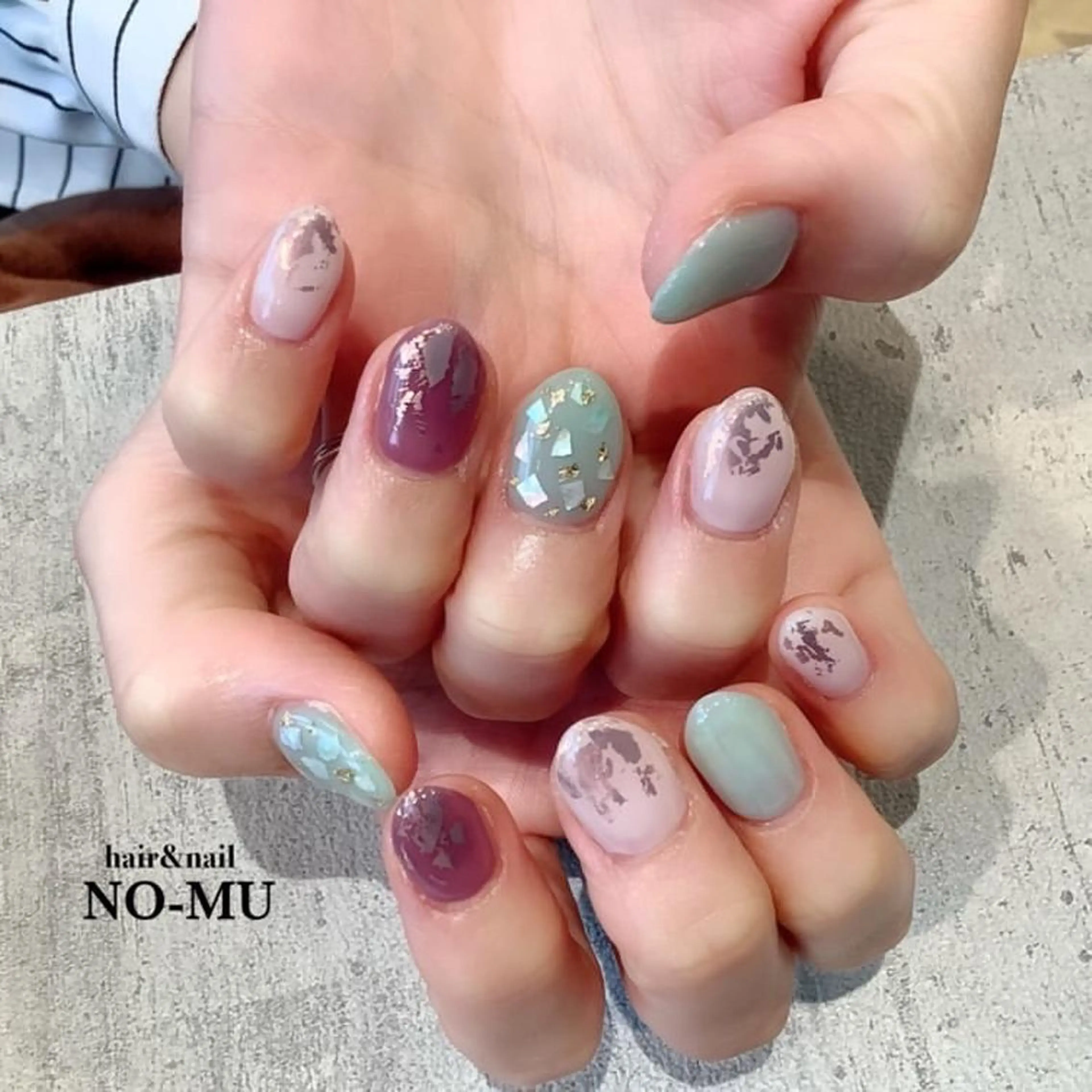 ネイル ハンドネイル hair＆nail NO-MUのネイルデザイン