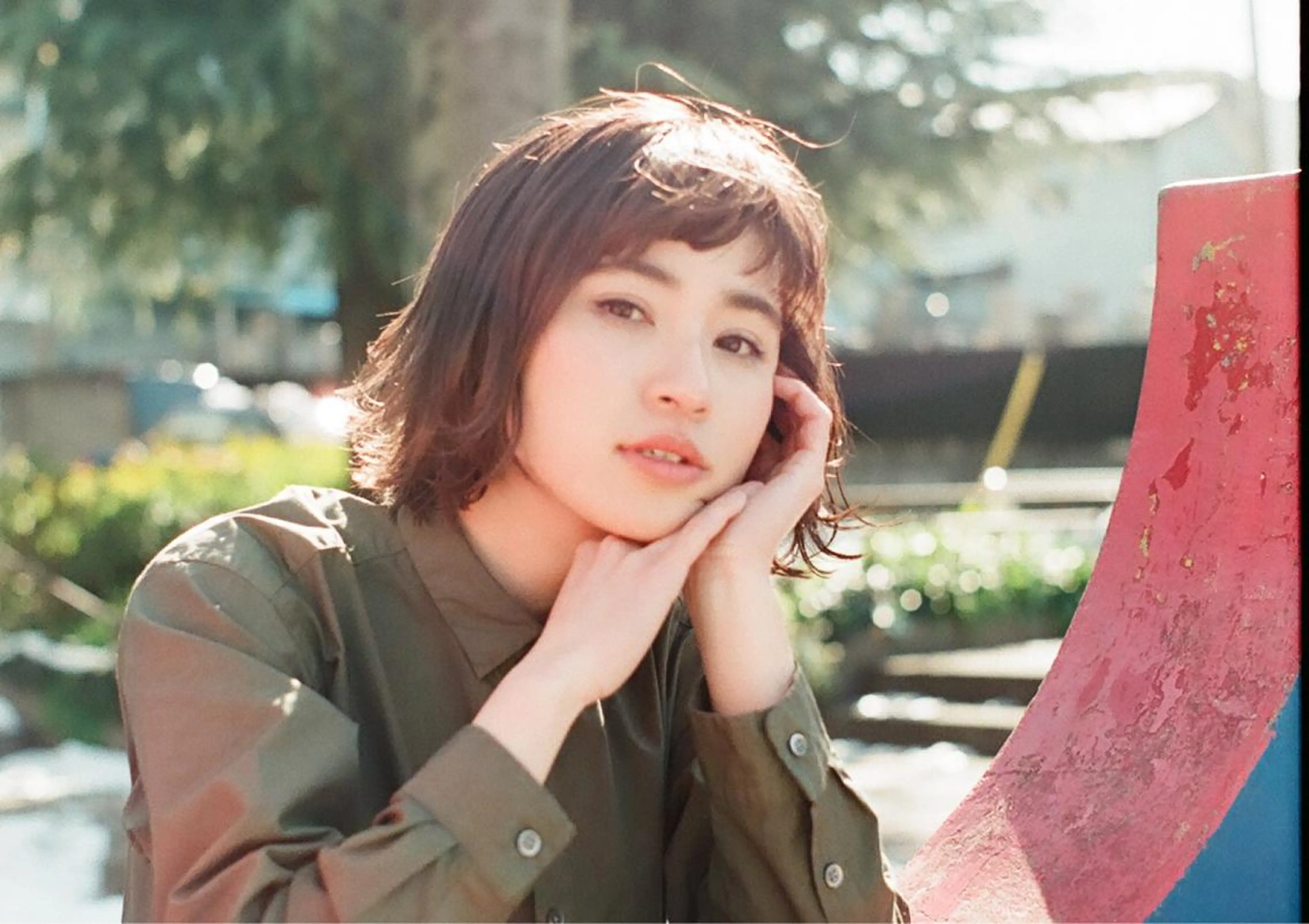 ミディアム カラー アディクシーカラー カット ヘアカラー トリートメント サイトウ ジュンヤのヘアスタイル