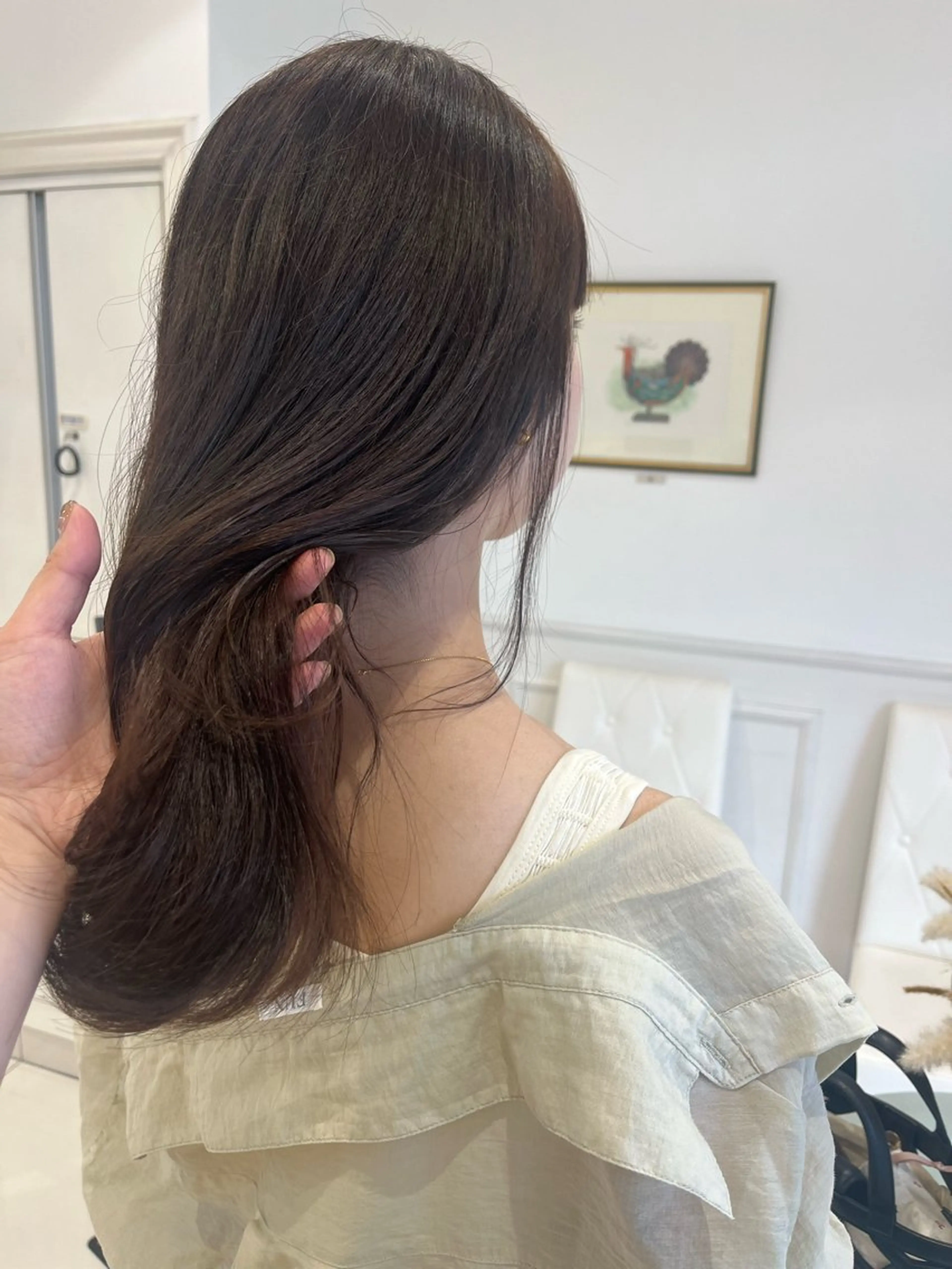 ロング カラー カットカラーモデル BASSA上石神井店のヘアスタイル