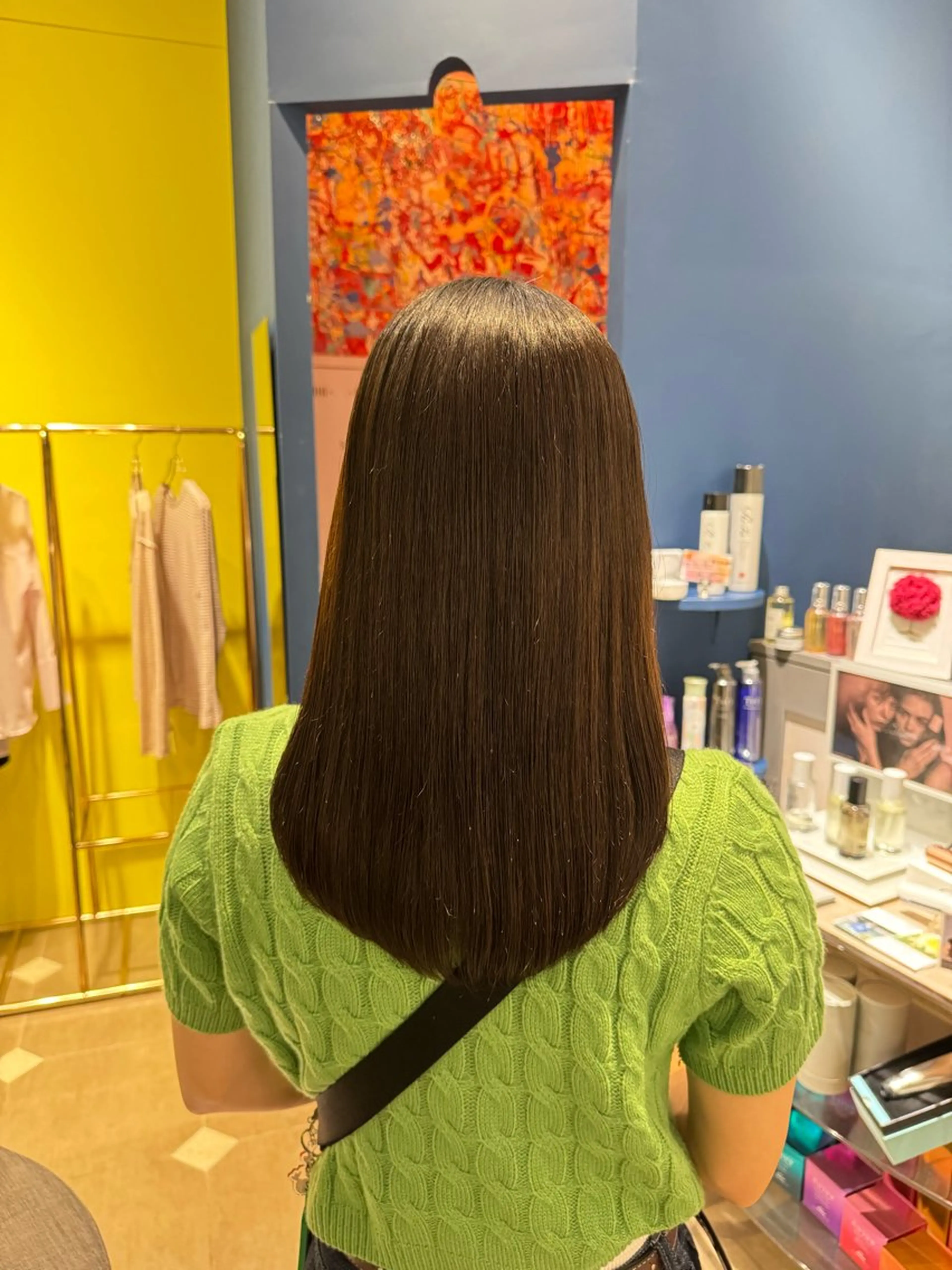 ❤️🔥No.1人気❤️🔥春の気分転換に🌸カットカラートリートメント🫧の写真