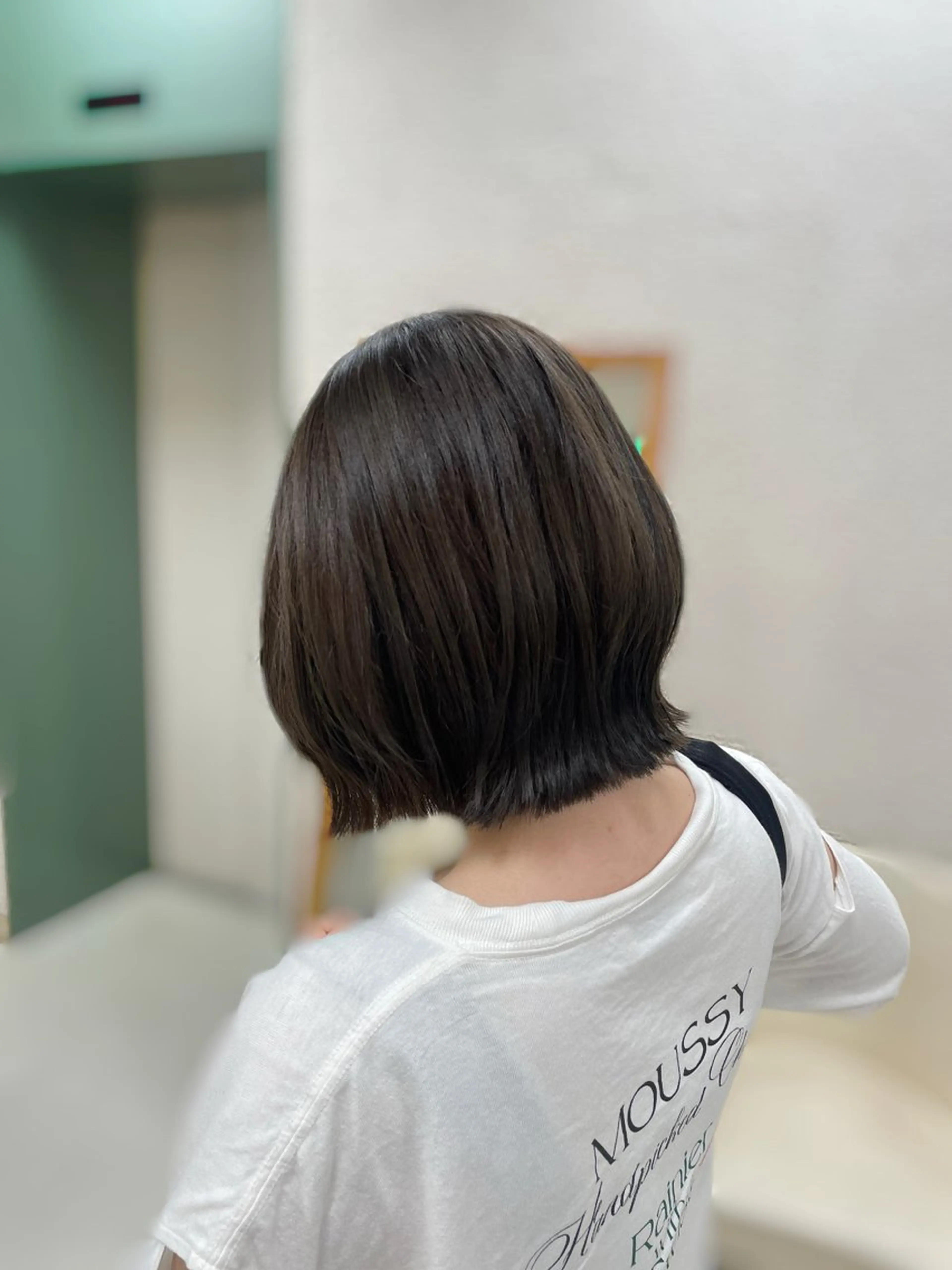 ショート カラー 透明感ベージュ🎀 レイヤー/AOのヘアスタイル