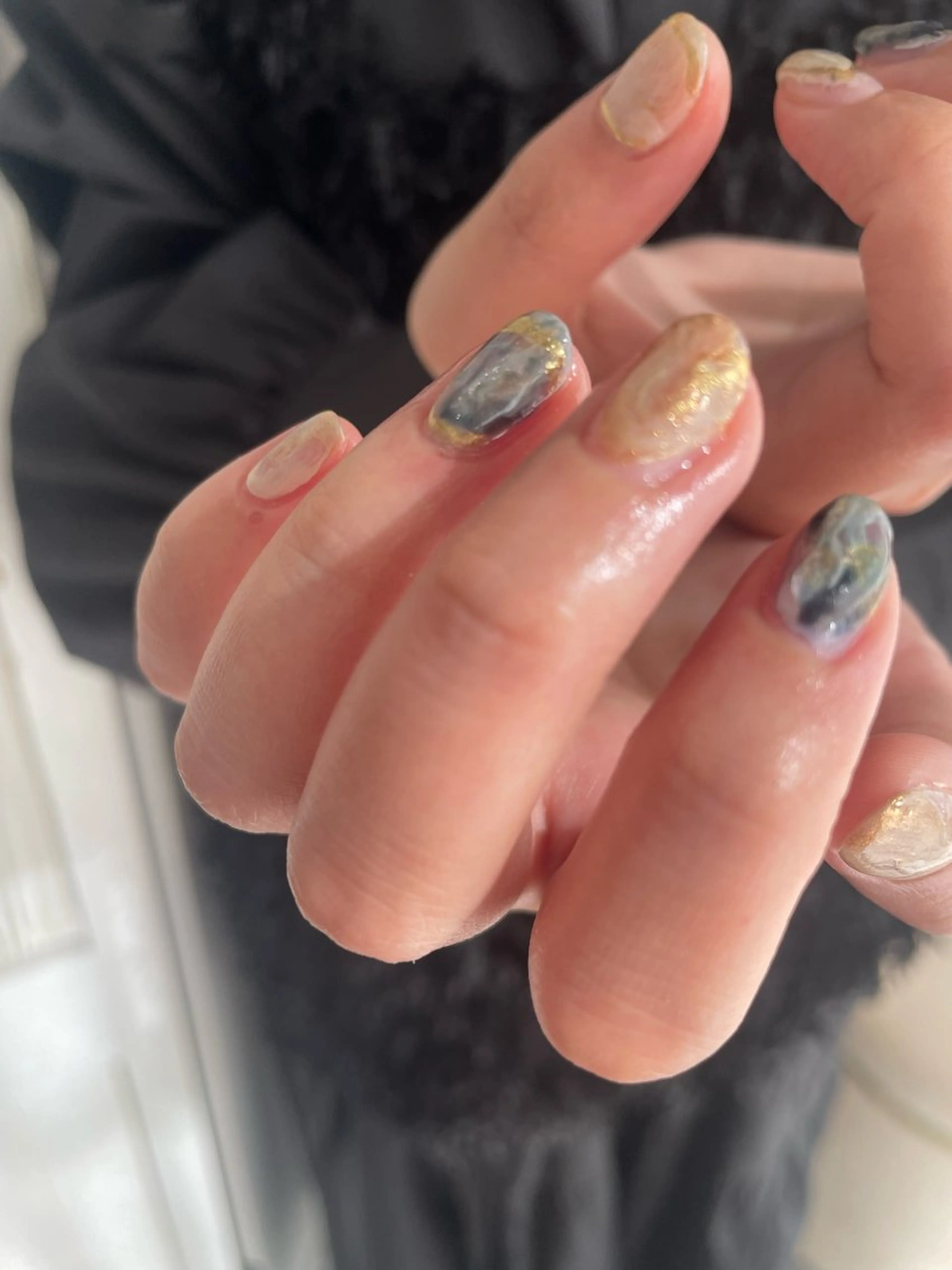 ネイル ニュアンスネイル 【 Lea's 】 kaedeのネイルデザイン