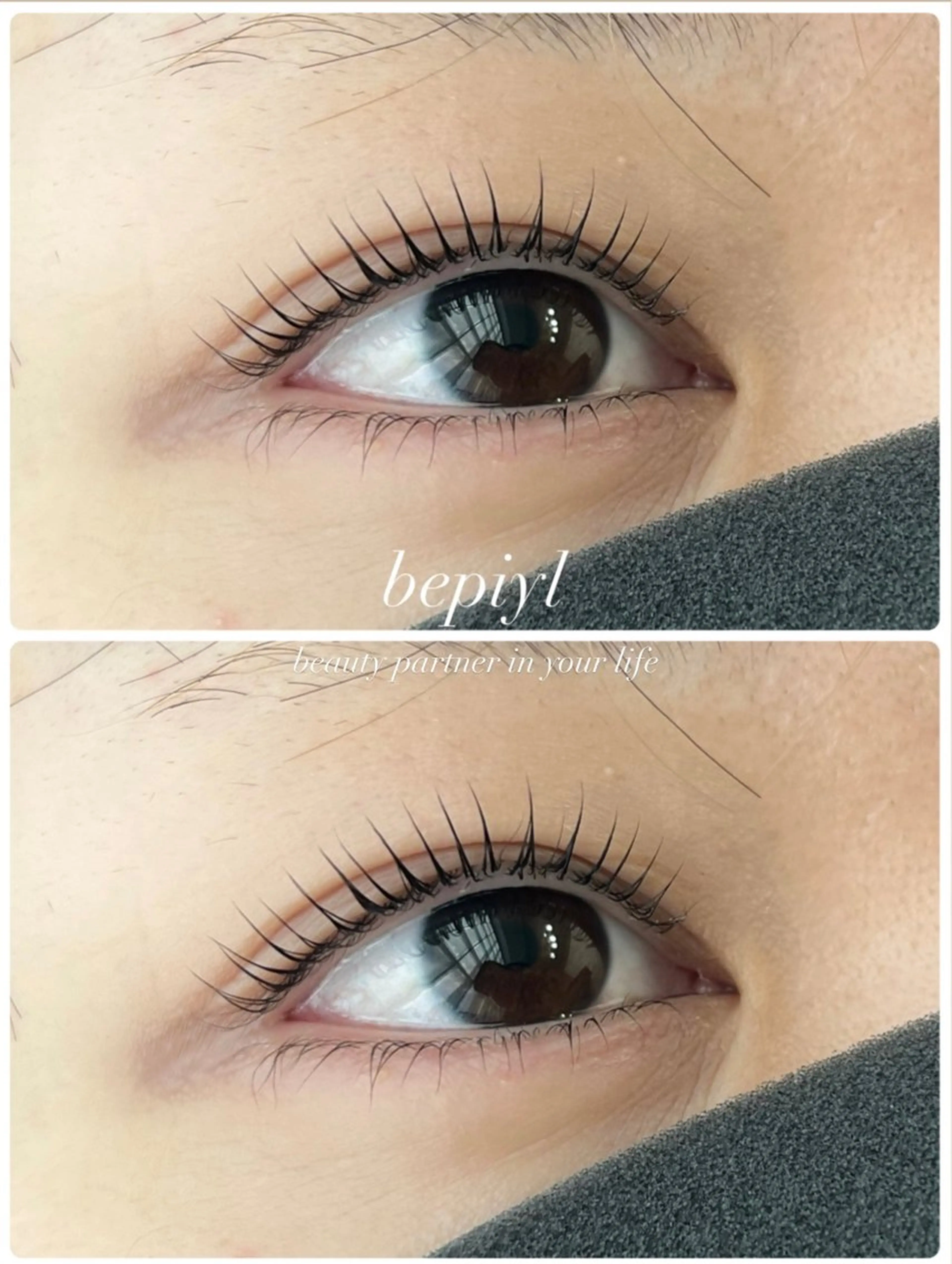 【セット割】まつ毛カール上＆フットネイルワンカラー☆の写真