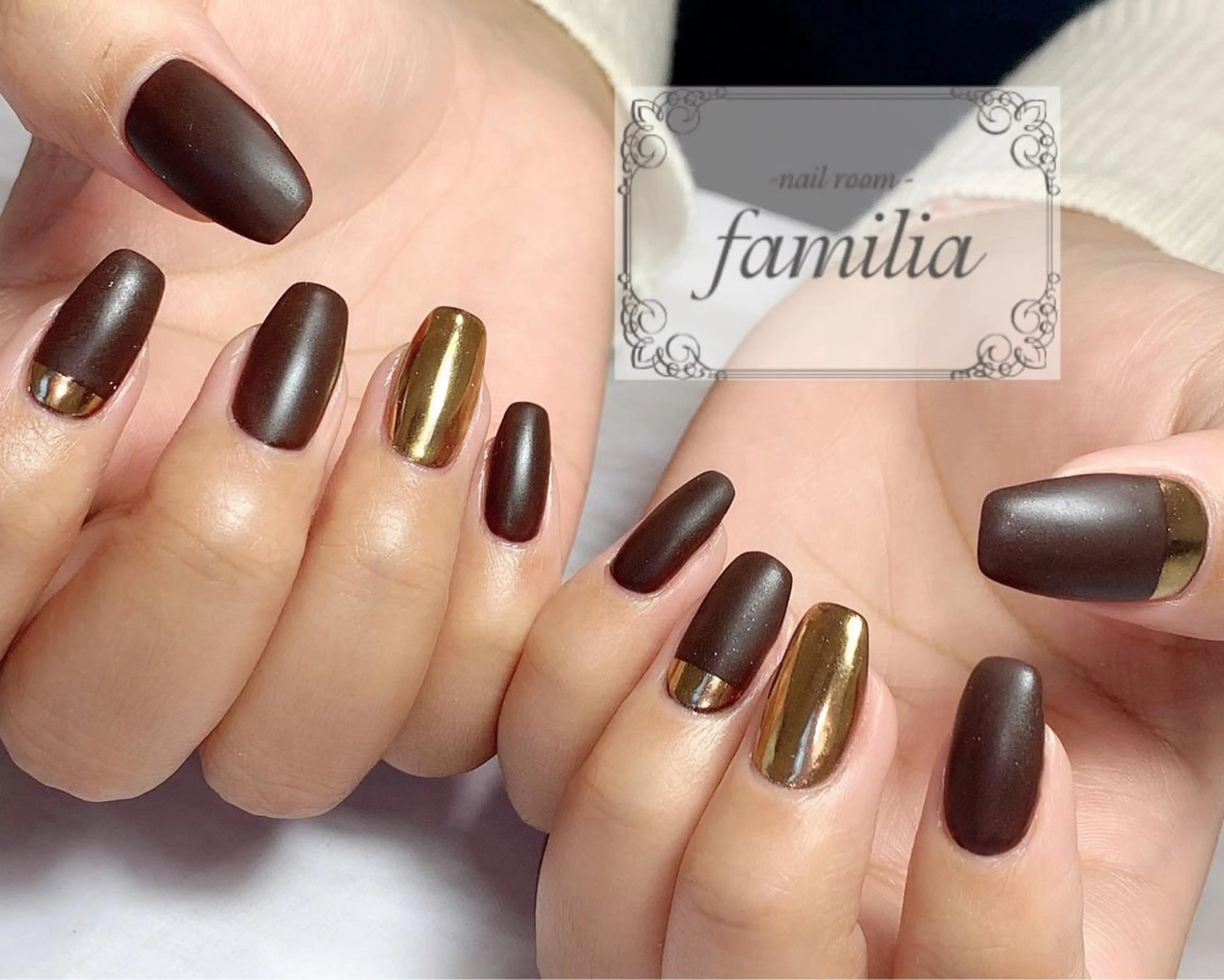 ネイル ハンドネイル -nailroom- familiaのネイルデザイン