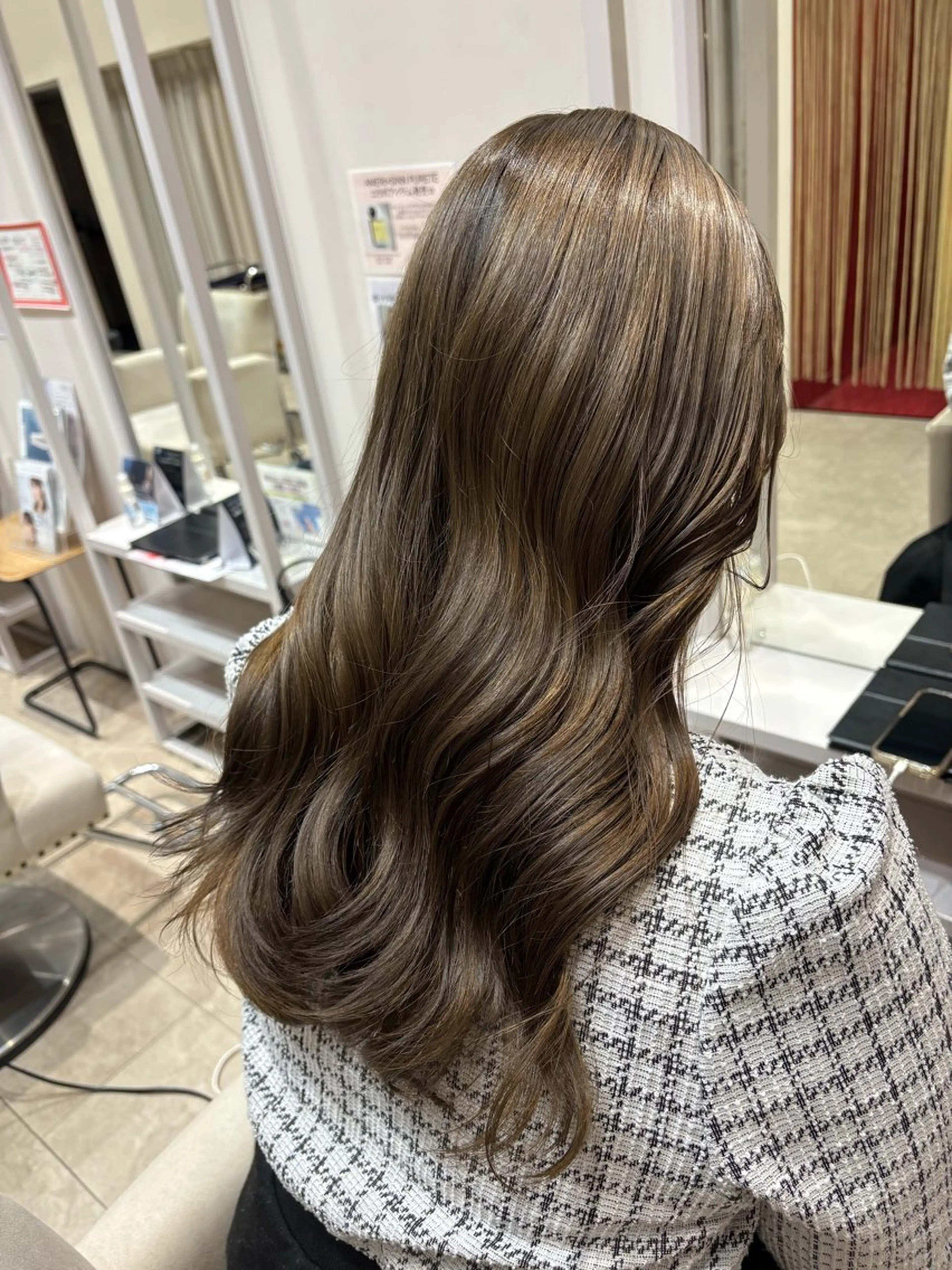 ロング カラー 透明感カラー ダブルカラー ♡ REISAのヘアスタイル