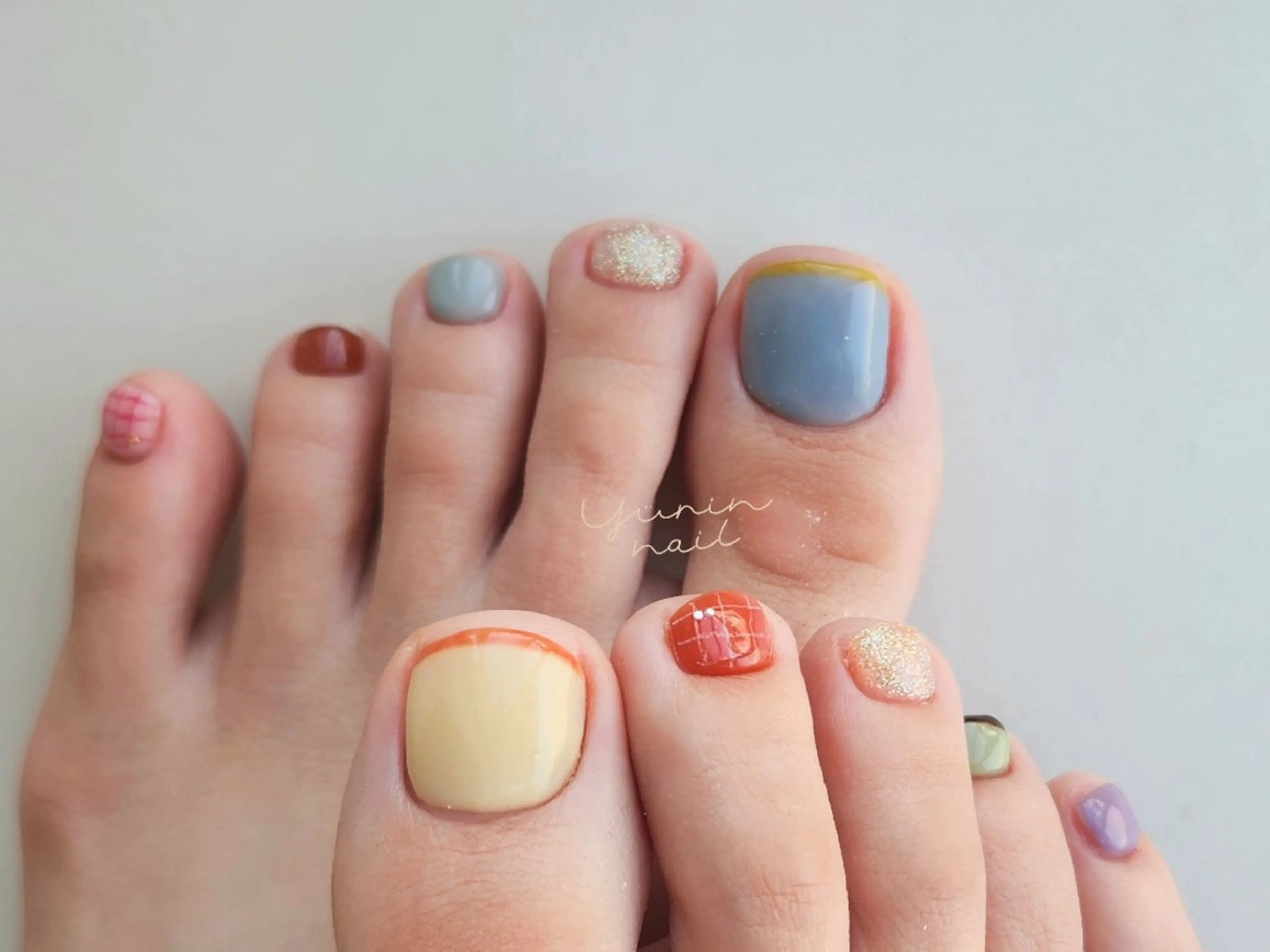 ネイル フットネイル ショートネイル専門 yurin nailのネイルデザイン
