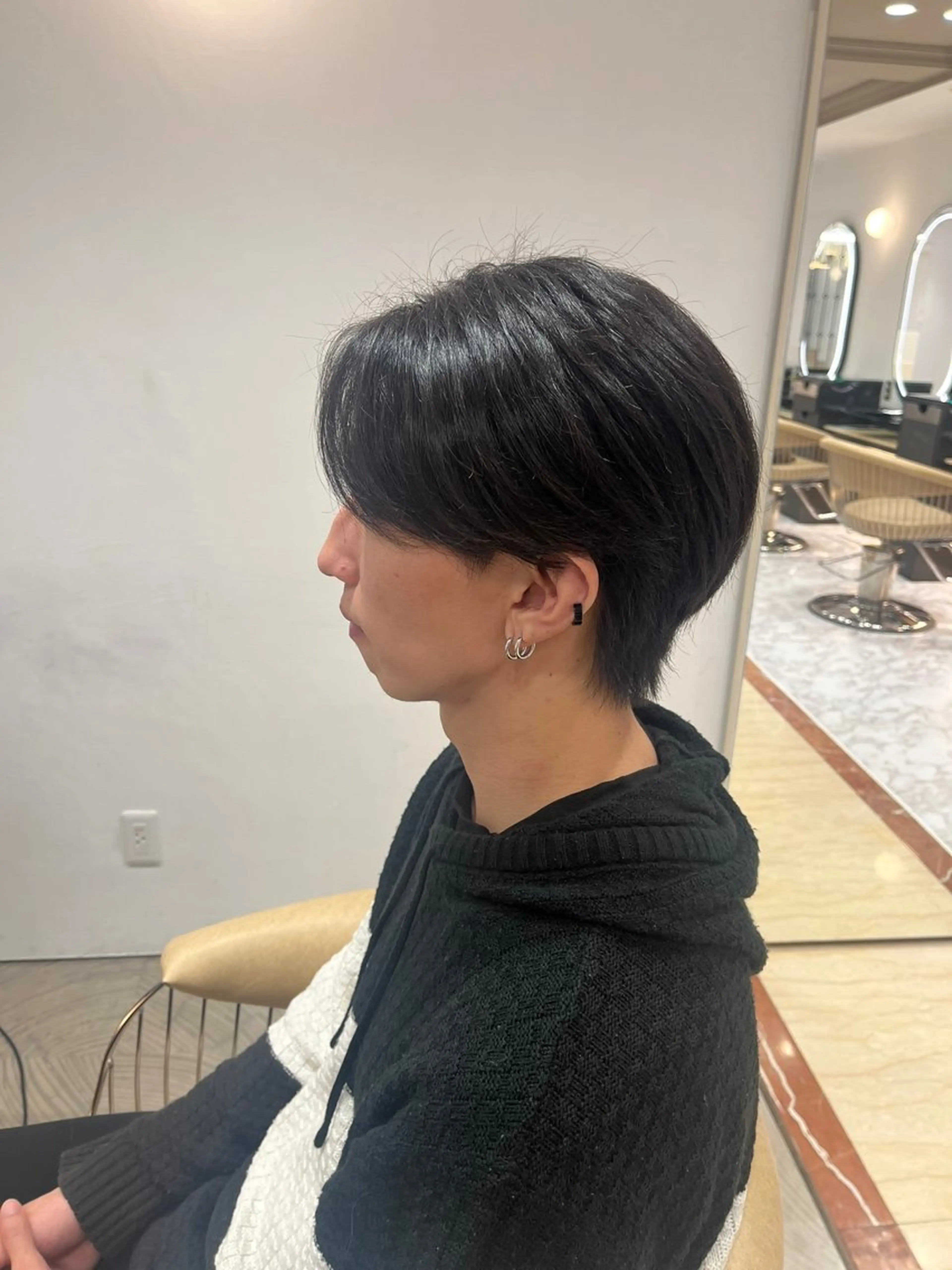 ショート パーマ ヘアアレンジ メンズ 髪質改善/艶髪 /SARA💕のヘアスタイル