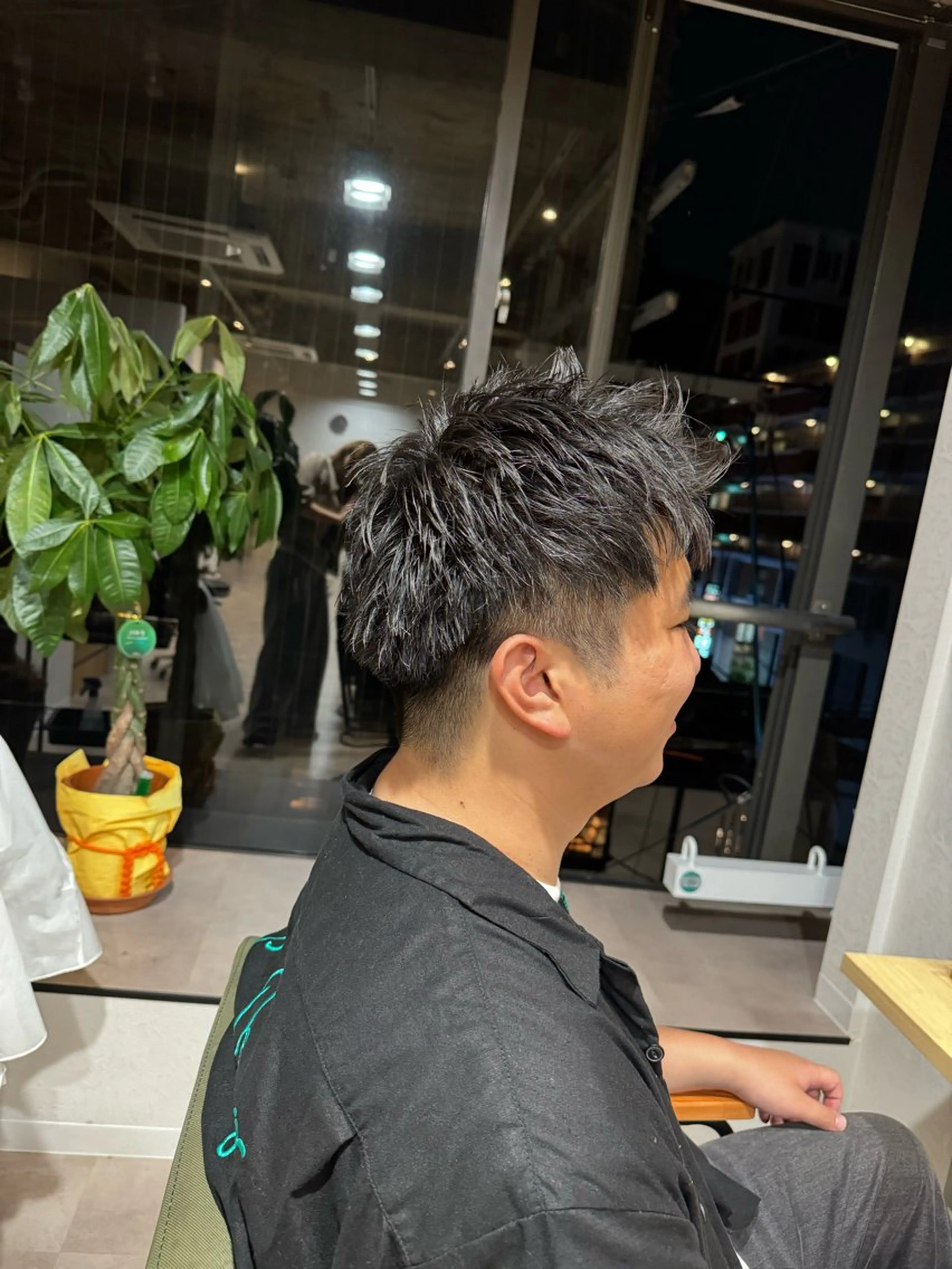 ショート メンズ AYAKA/メンズ パーマ/四条烏丸のヘアスタイル