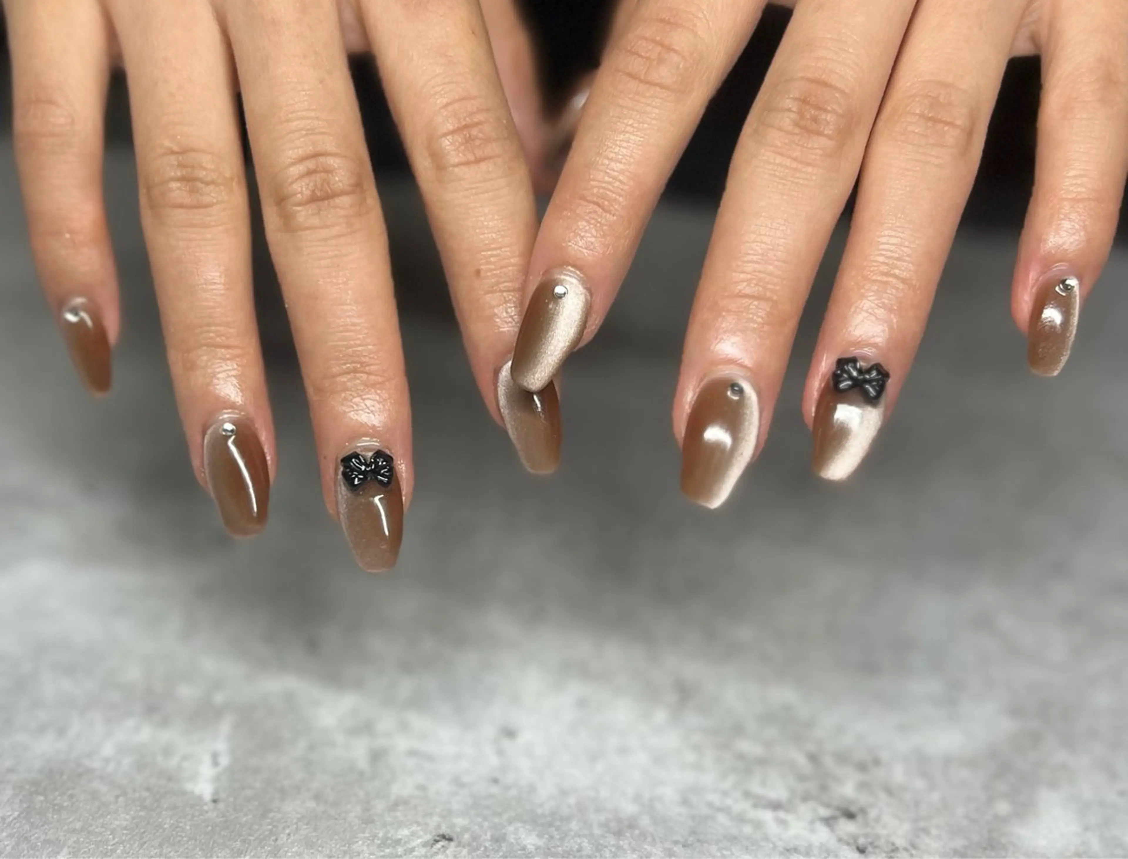 ネイル ハンドネイル Minako 【Charmant】のネイルデザイン