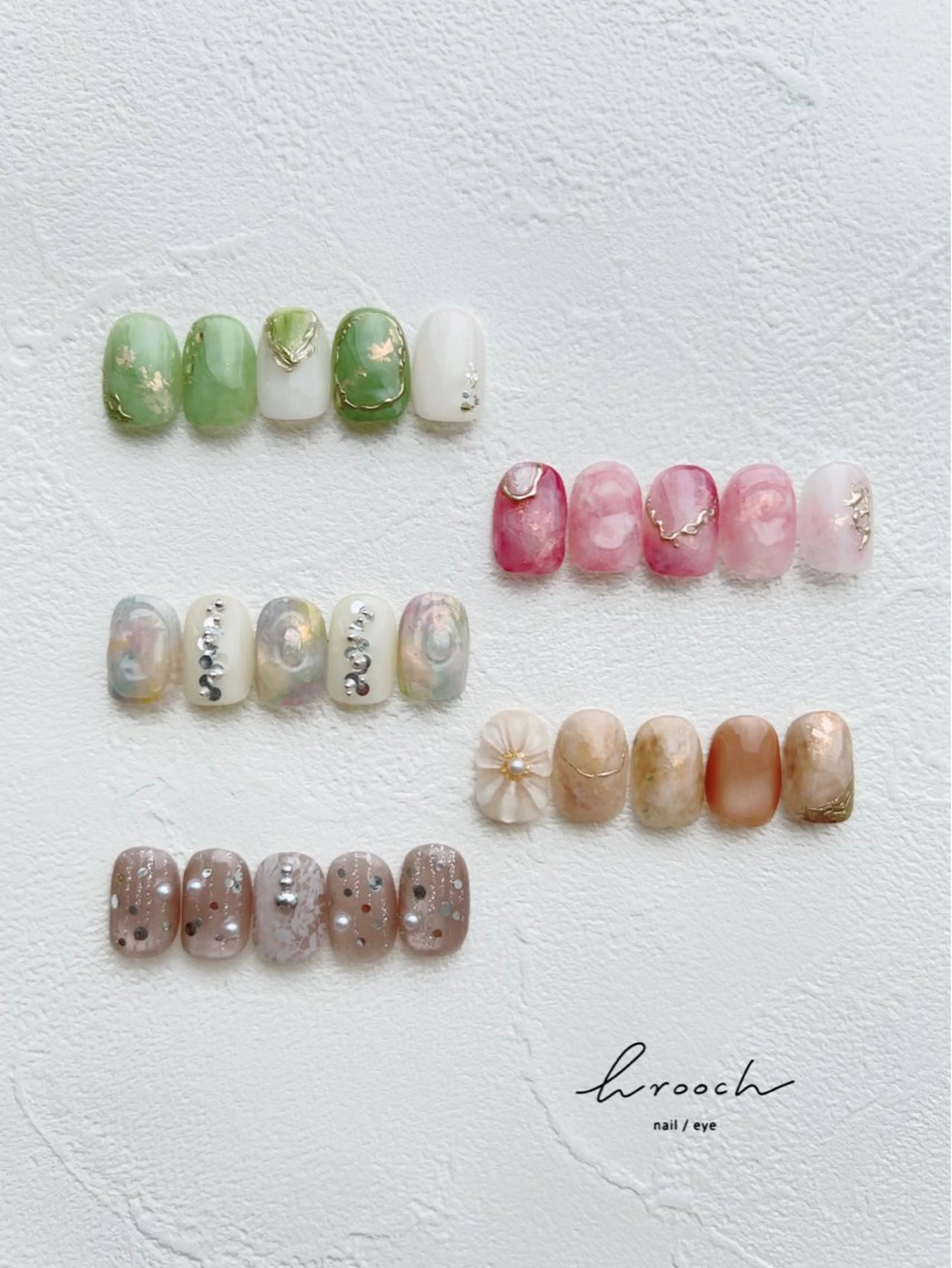 ネイル BRooCH 市川かおりのネイルデザイン