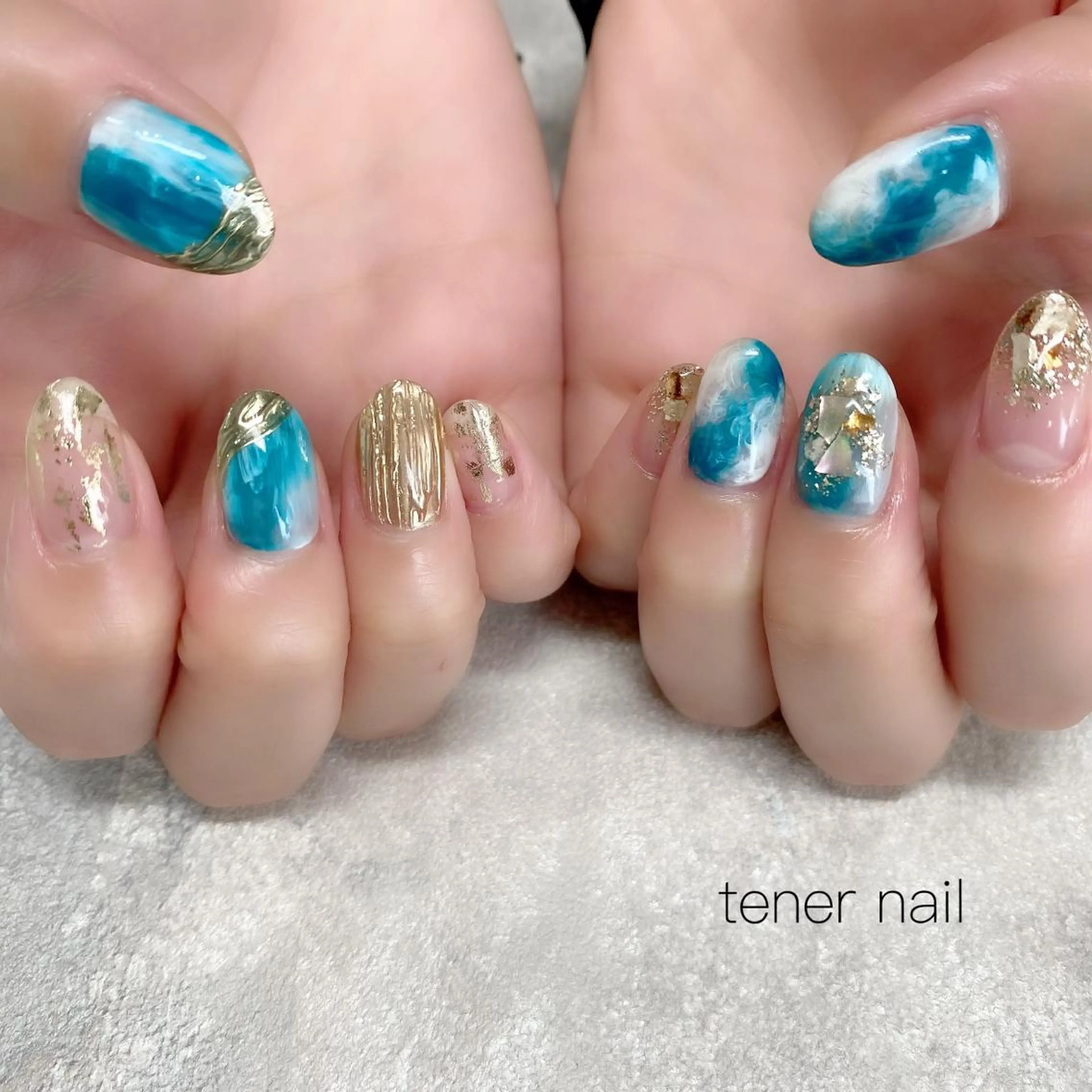 ネイル ニュアンスネイル テネルネイル tener nailのネイルデザイン