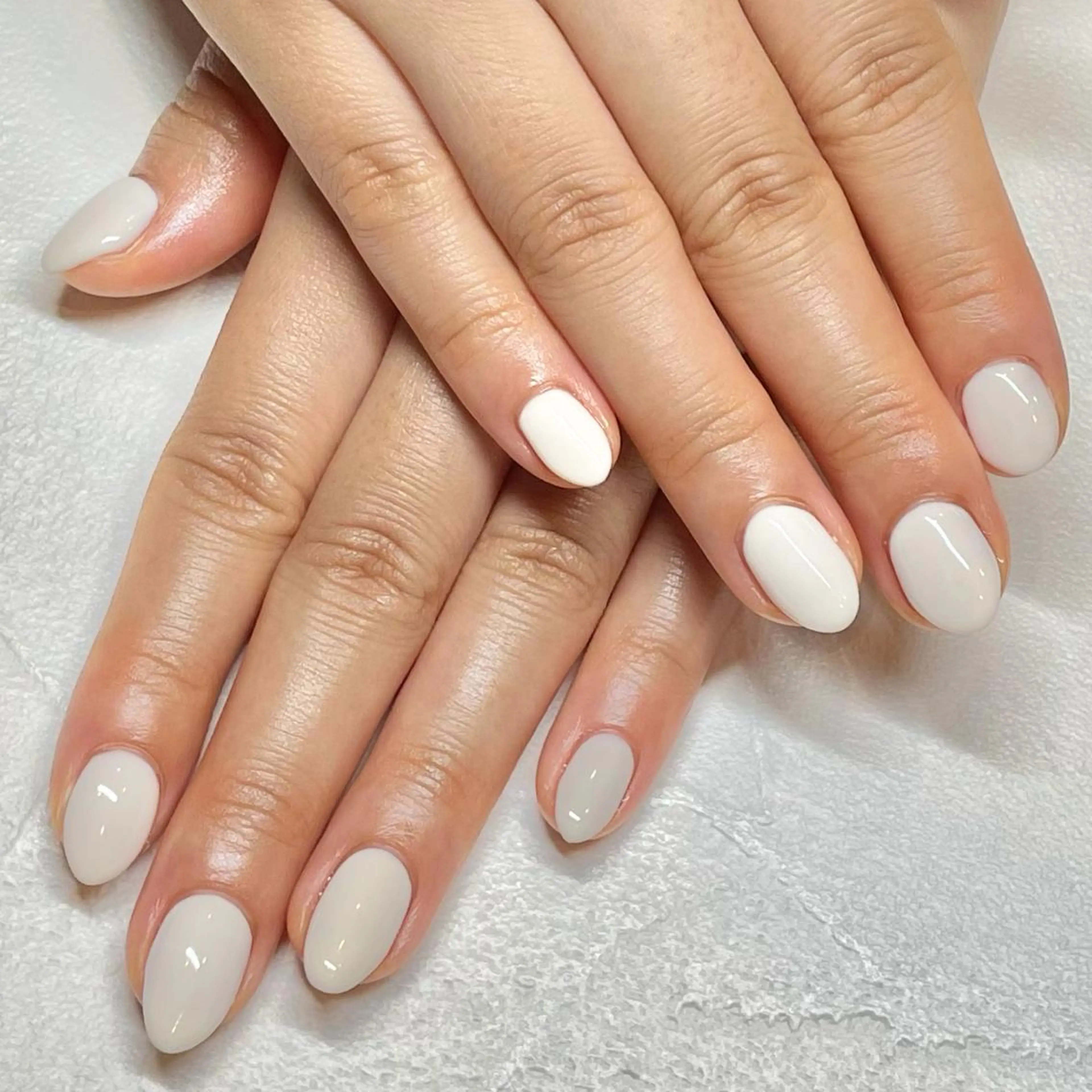 ネイル ワンカラーネイル ささき れいなのネイルデザイン