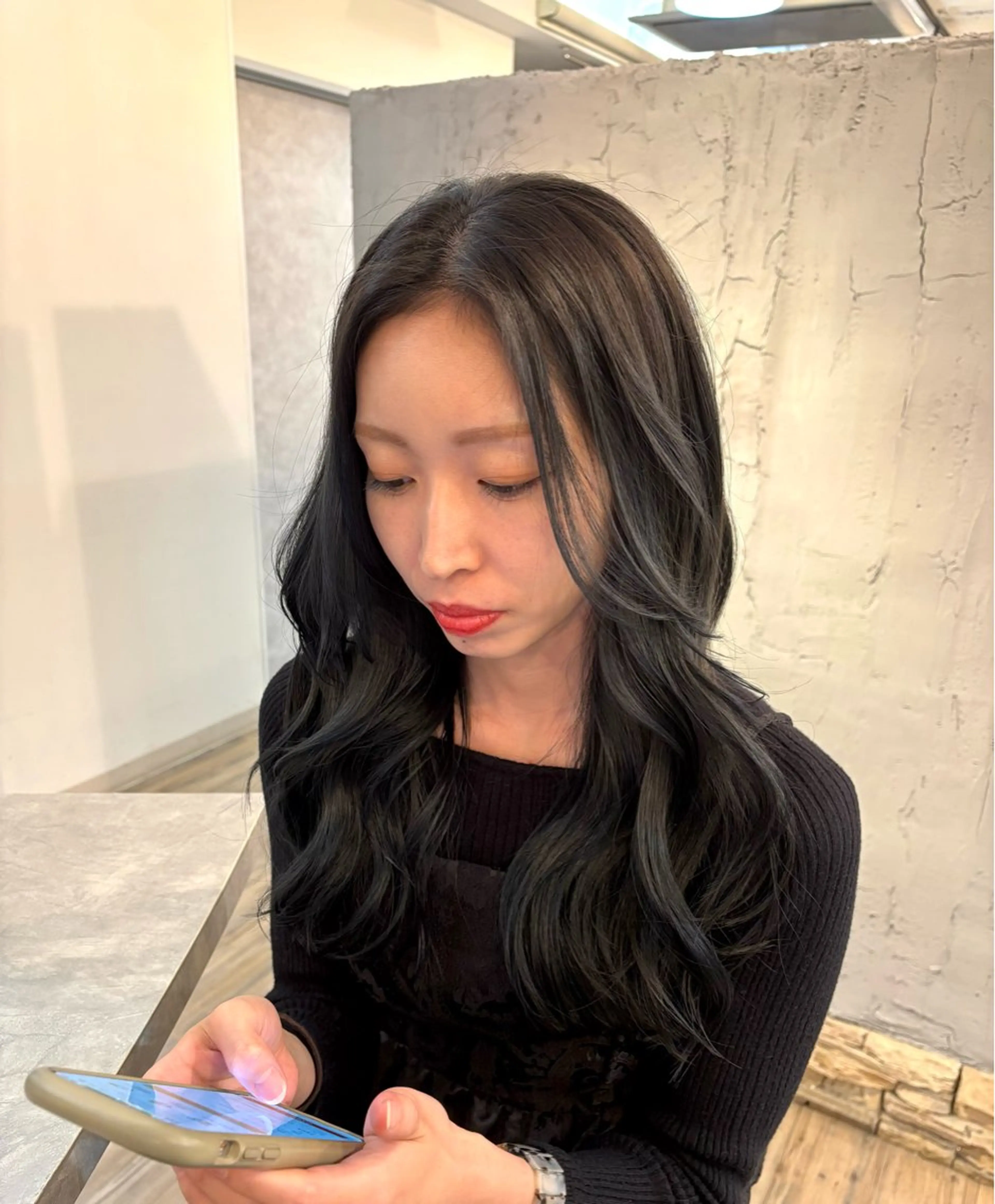 ヘアアレンジ VISAGE ba.sk 金子詩帆のヘアスタイル