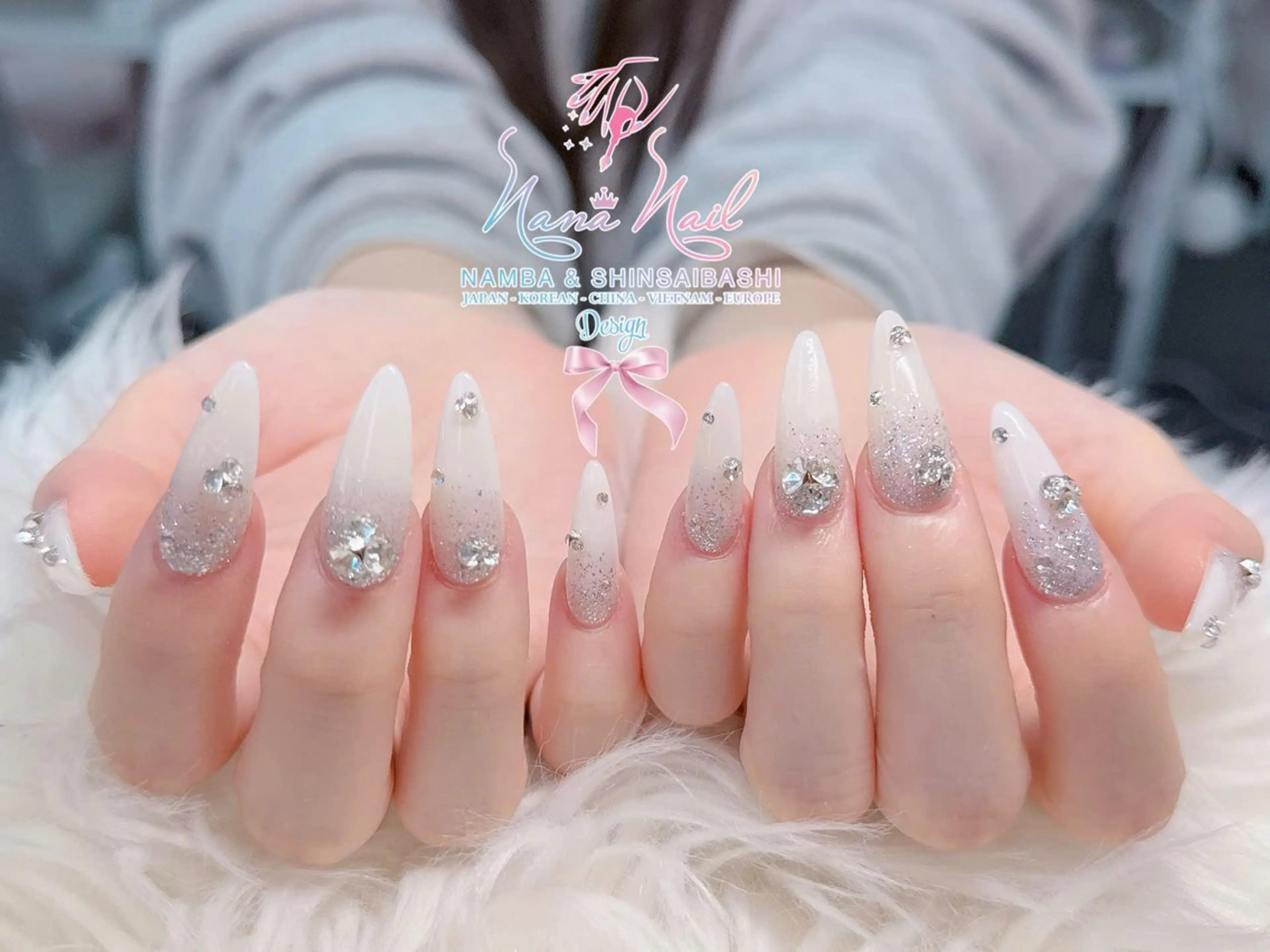 ネイル フットネイル ジェルネイル 持ち込み ネイルチップ ハンドネイル リナネイル 長堀橋店／東心斎橋店のネイルデザイン