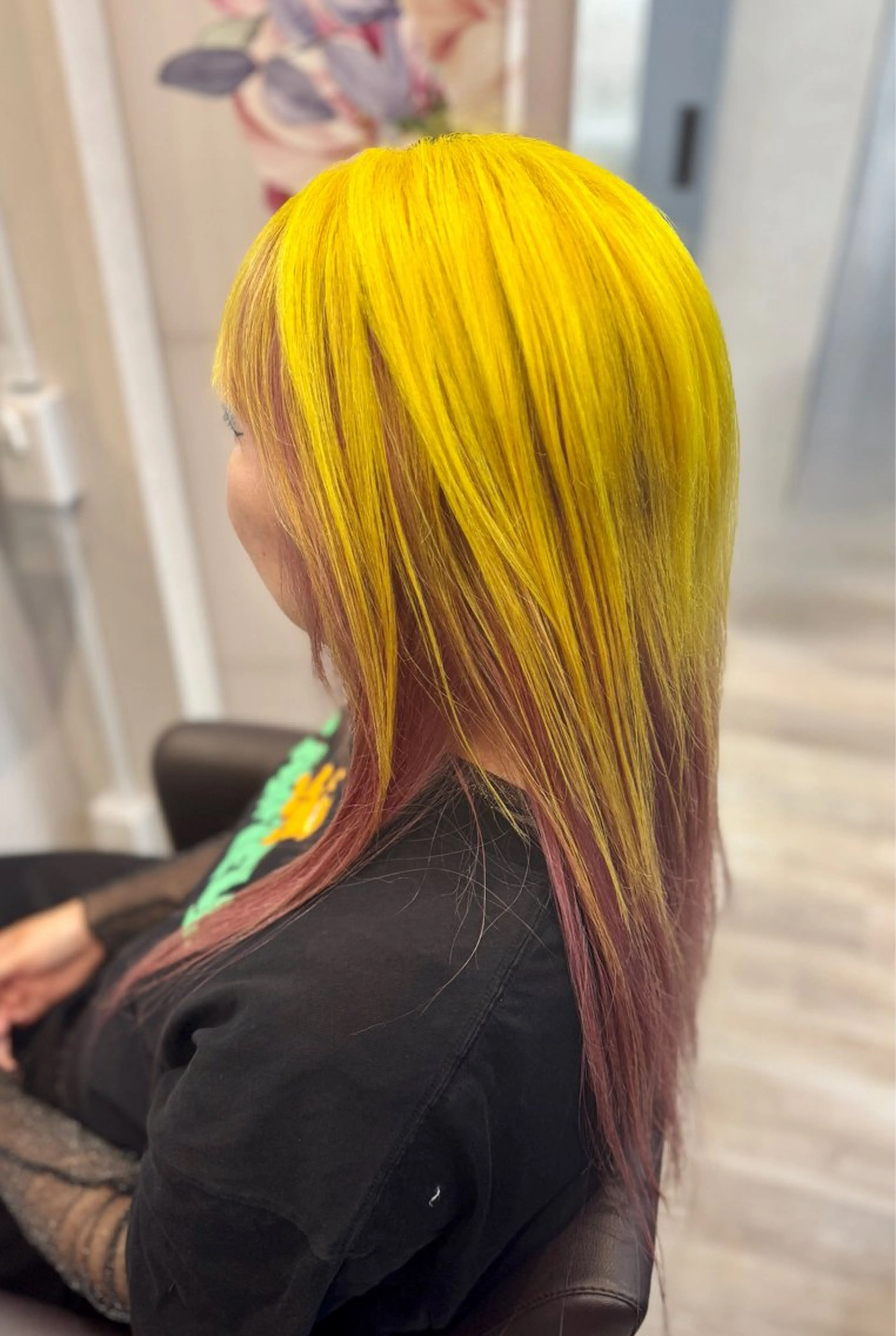 ロング カラー Unjour Kanaのヘアスタイル