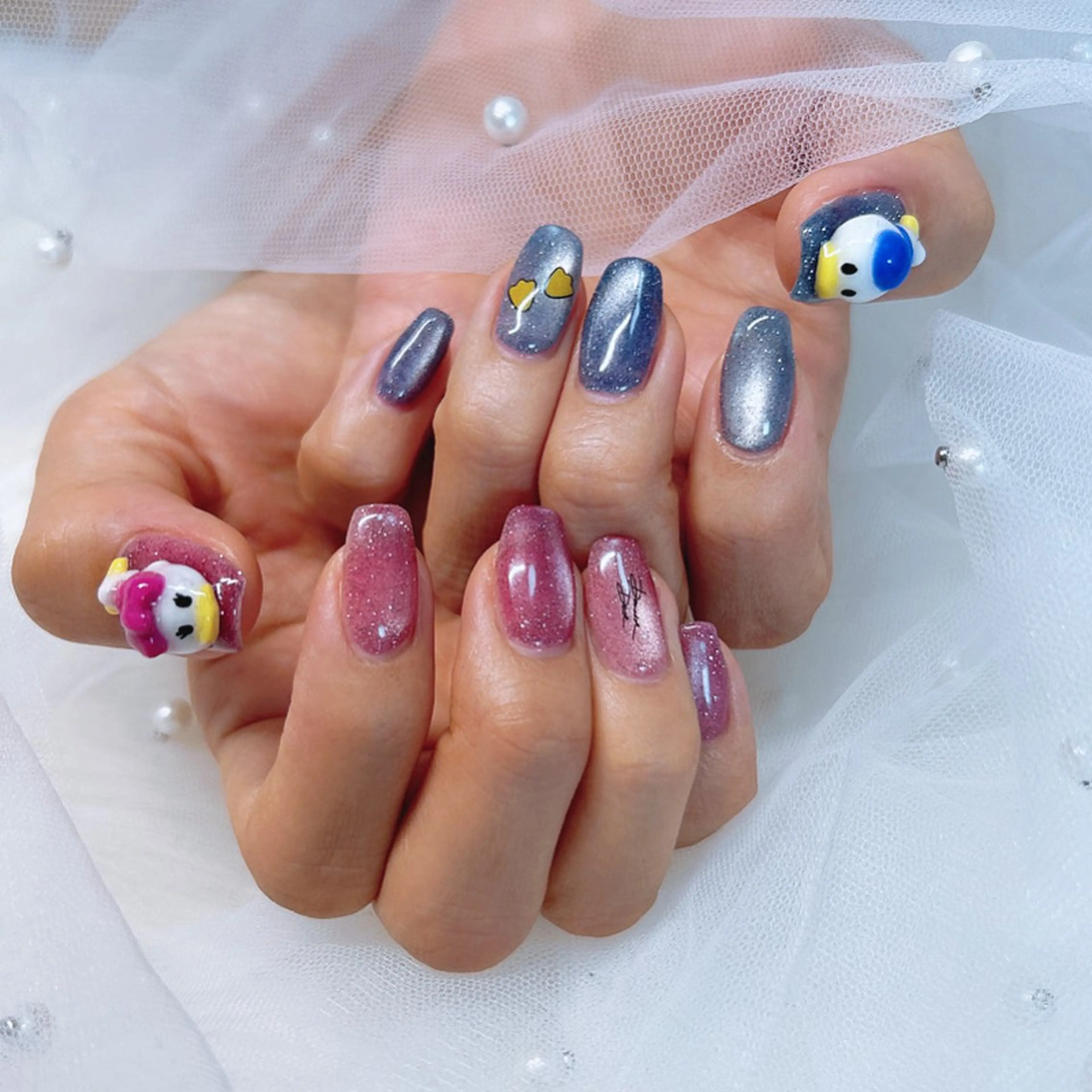 ネイル フラッシュネイル ち さのネイルデザイン