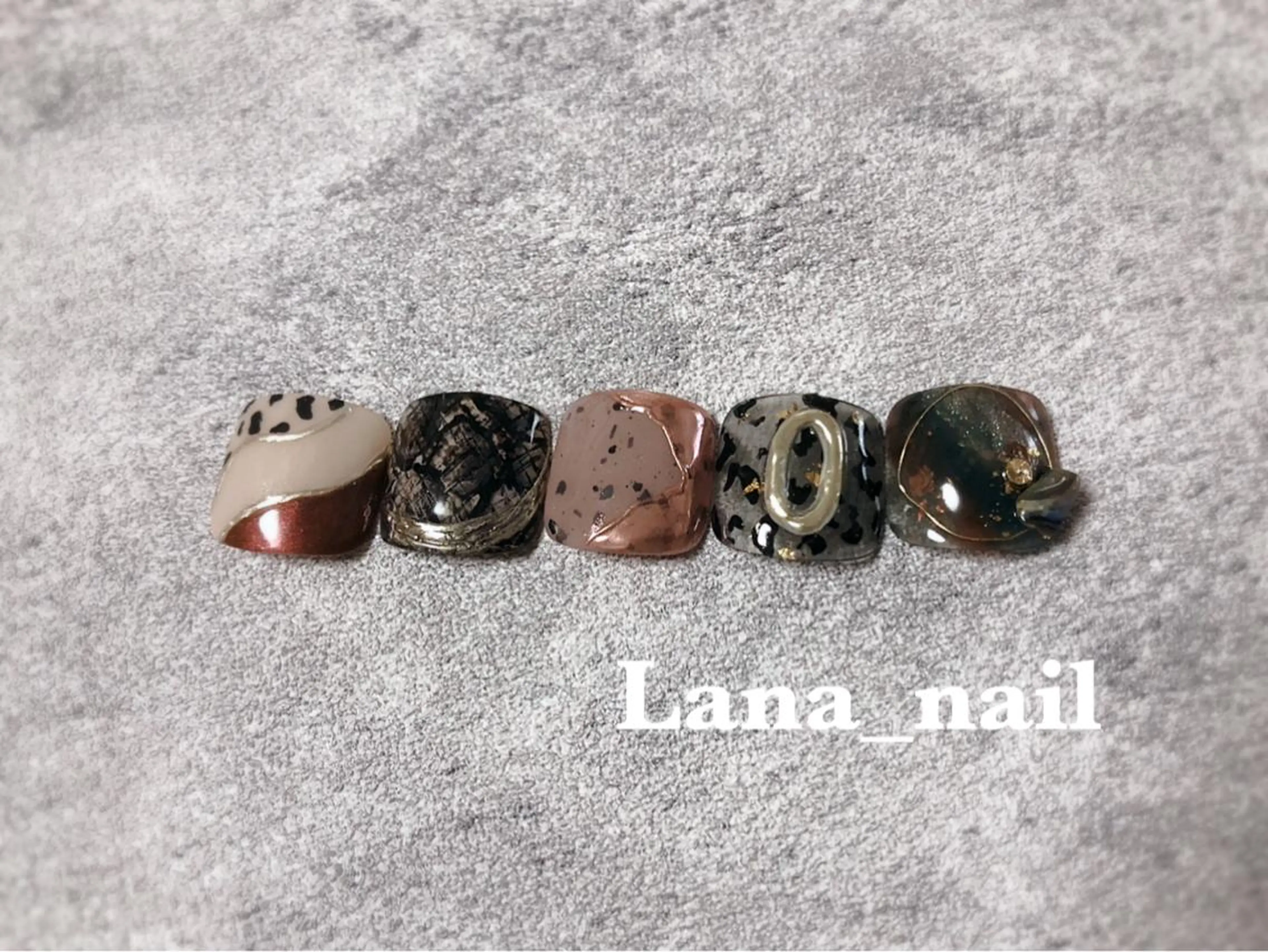 ネイル フットネイル Lana_ nailのネイルデザイン