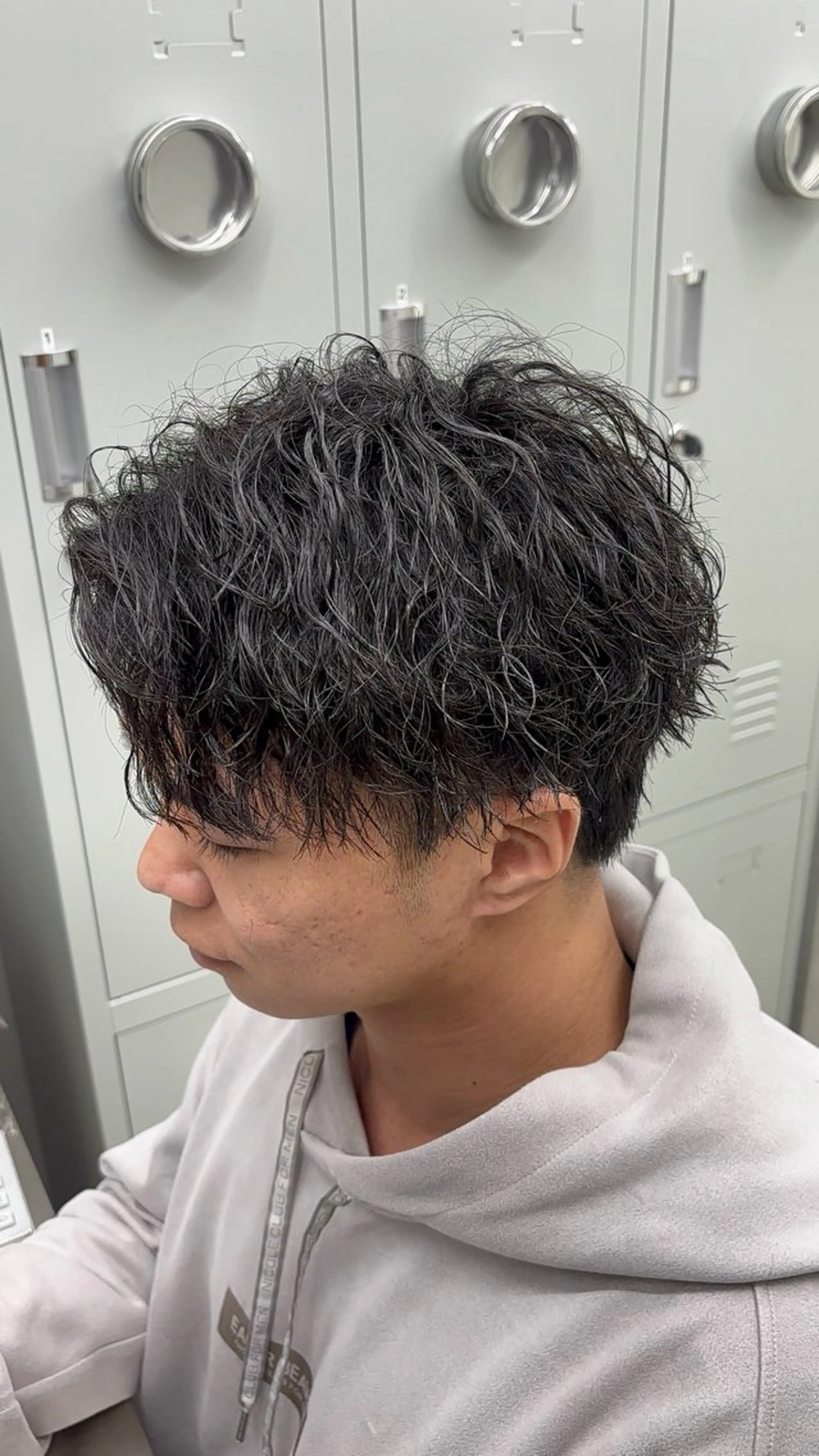 ショート パーマ メンズ カット パーマ 名古屋メンズパーマ /松井生のヘアスタイル