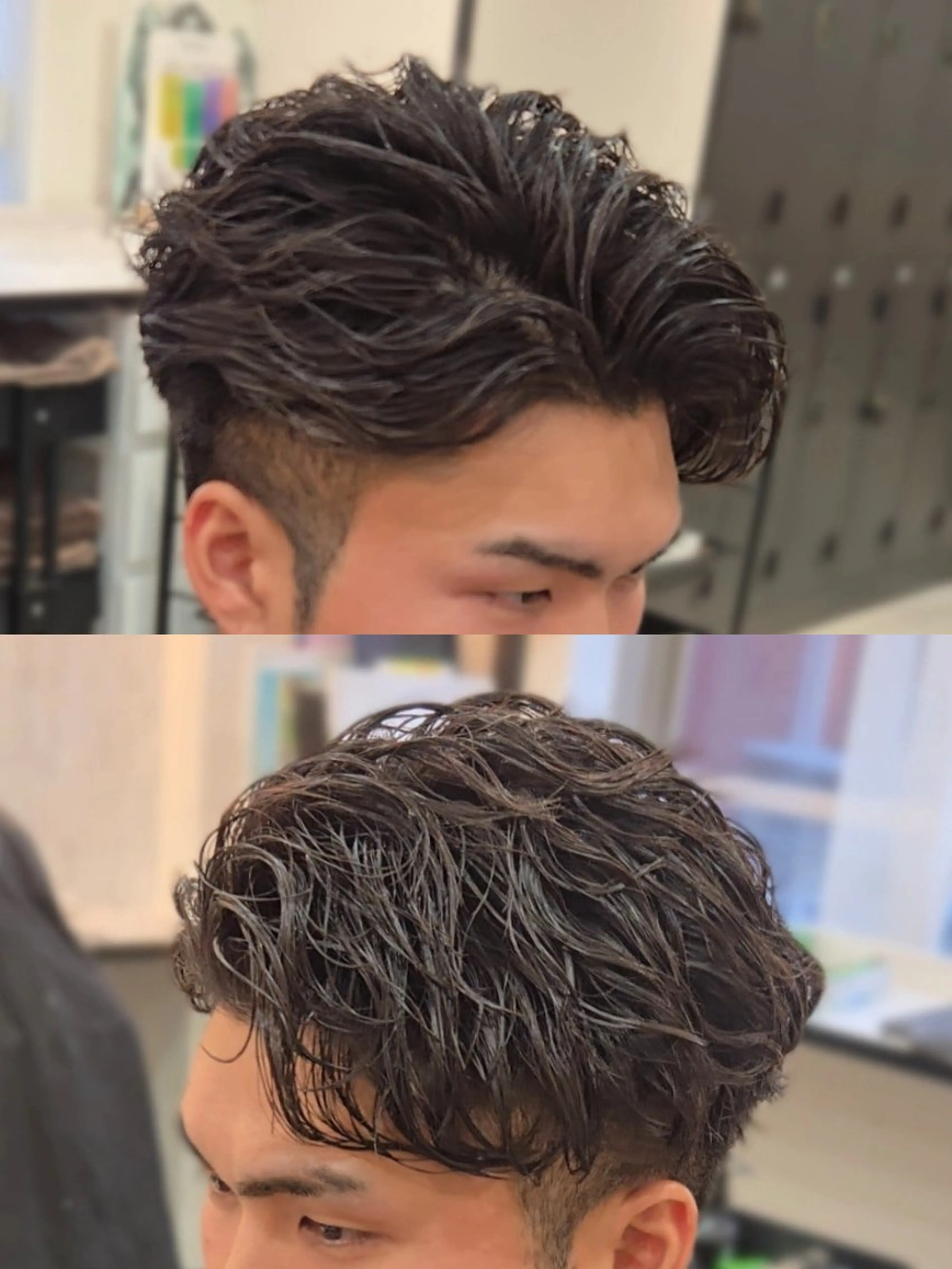 メンズ ショート パーマ メンズパーマ カット パーマ ヘアセット LEN名古屋/パーマ 海外ヘア/メンズ特化のヘアスタイル