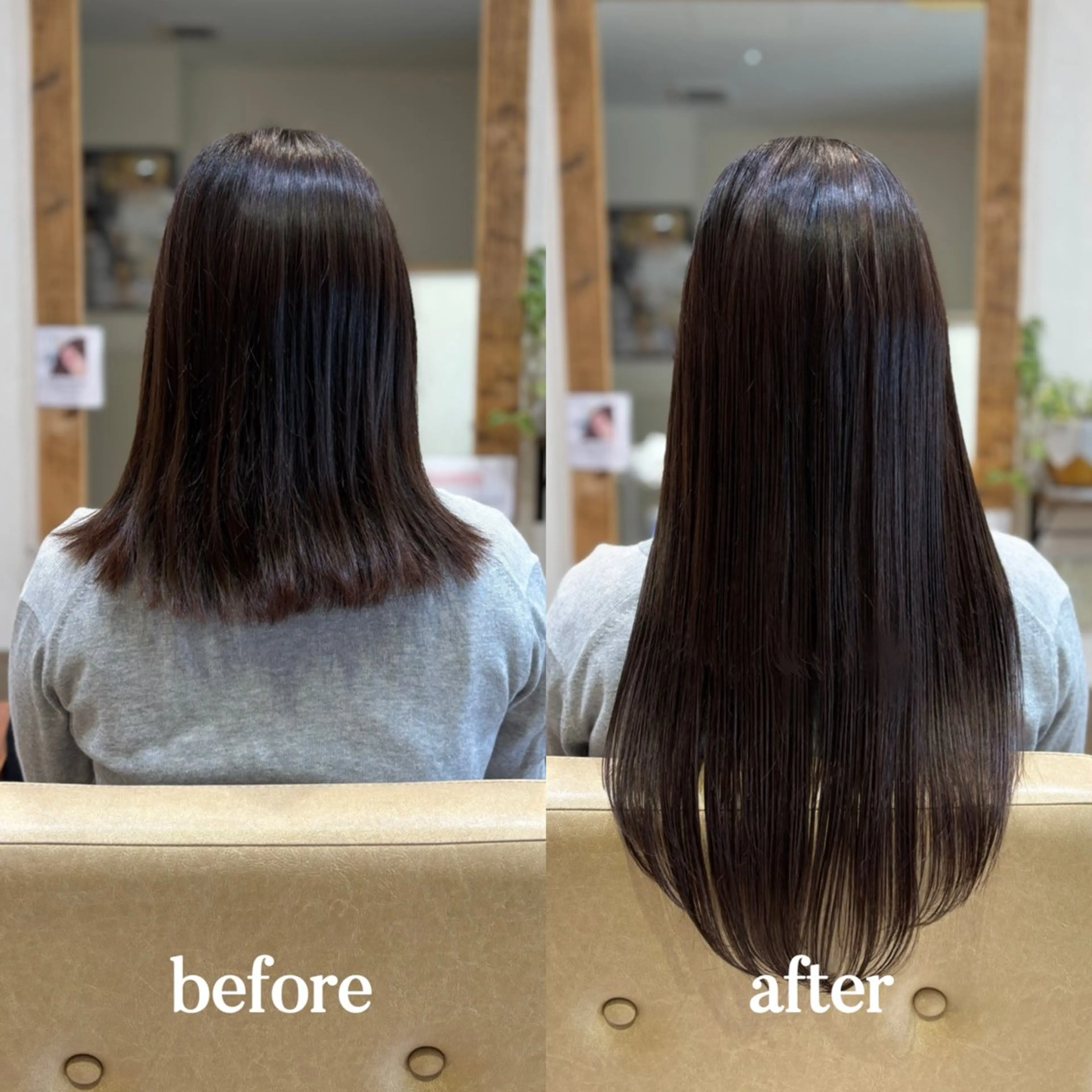エクステ 𝐲𝐮𝐮𝐦𝐢 エクステ/ 艶カラーのヘアスタイル