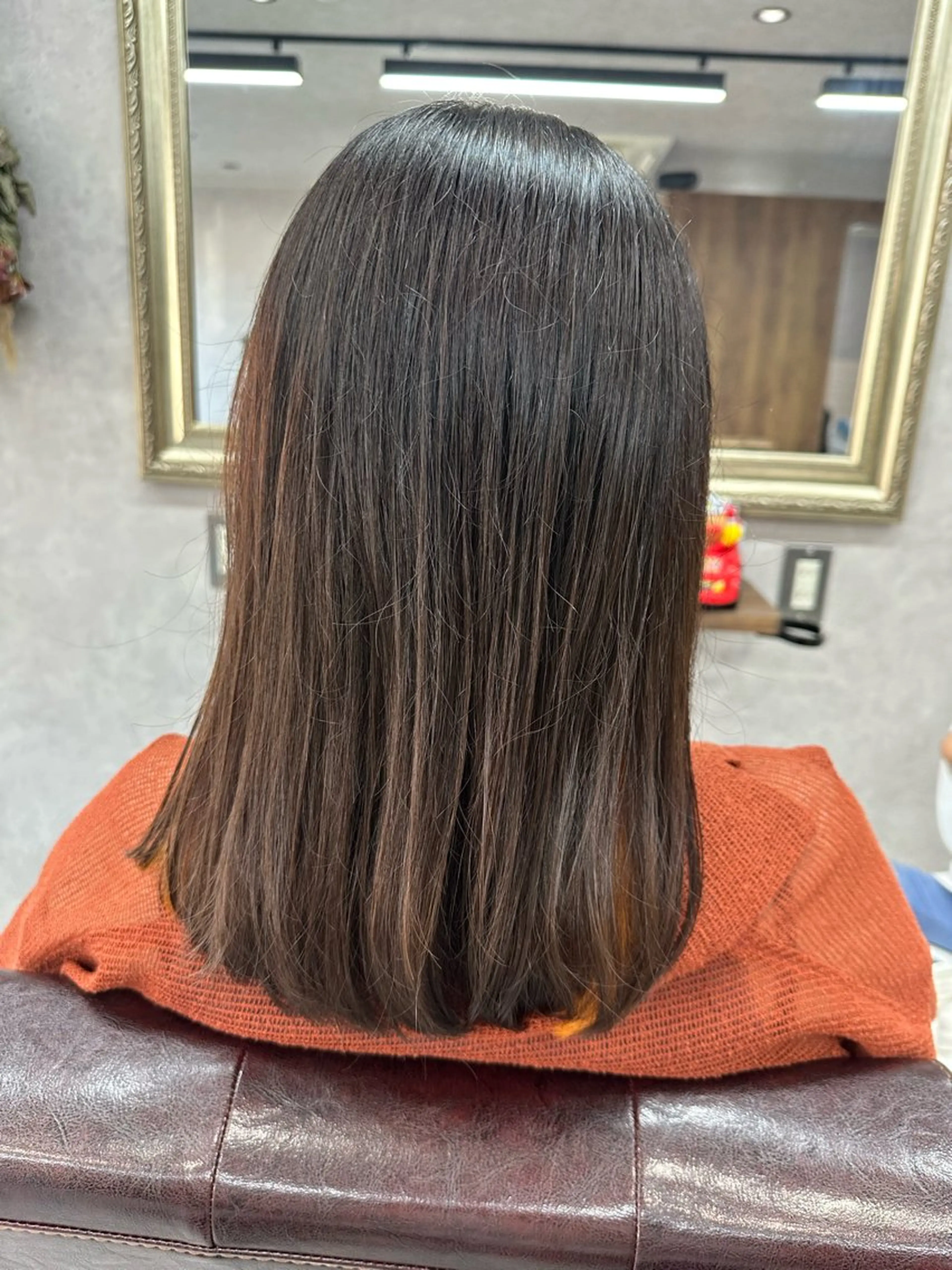 ロング カット ヘアカラー トリートメント Lien 深井店のヘアスタイル