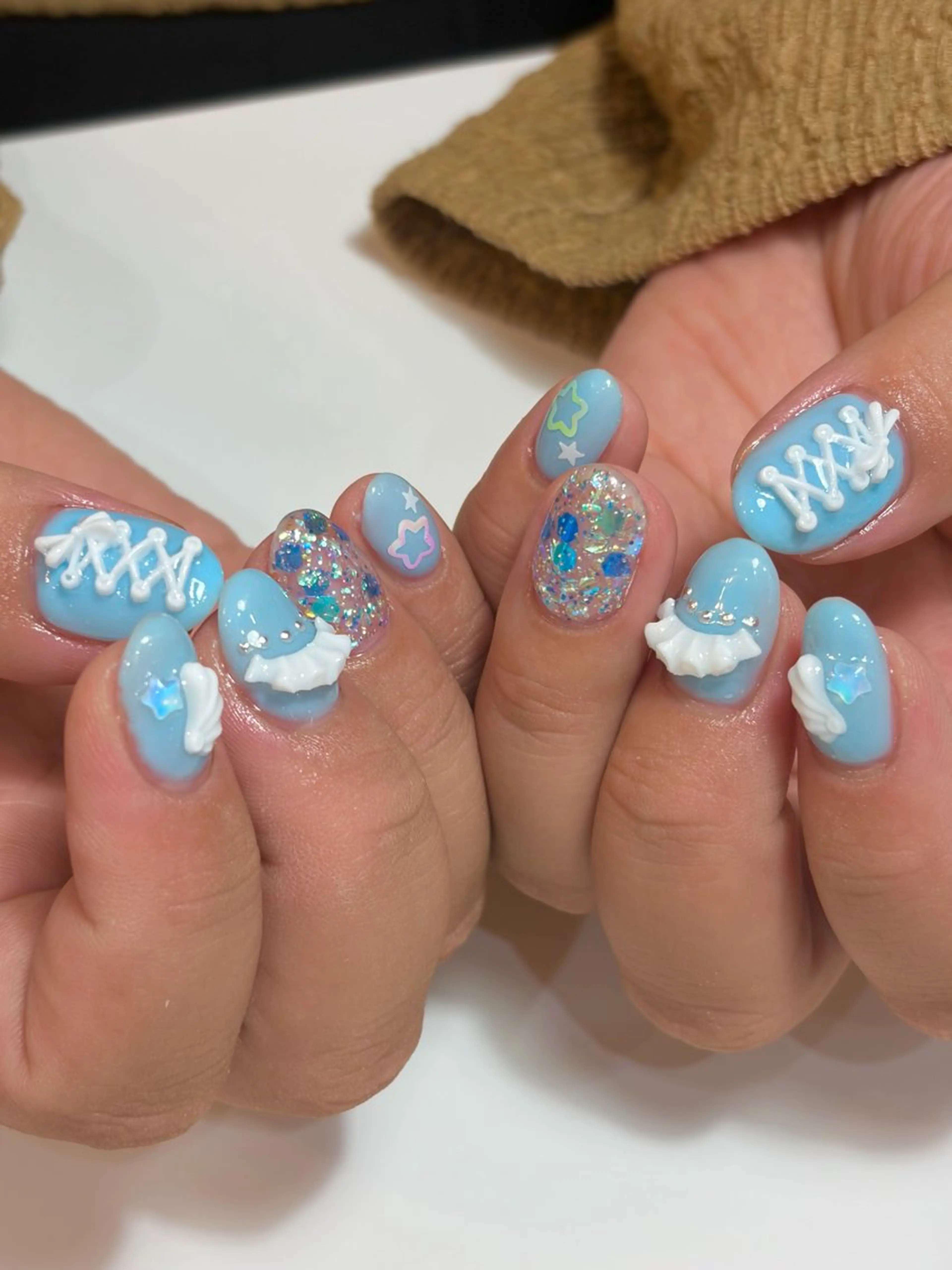 ネイル 持ち込み ハンドネイル Bei nail MIKIのネイルデザイン