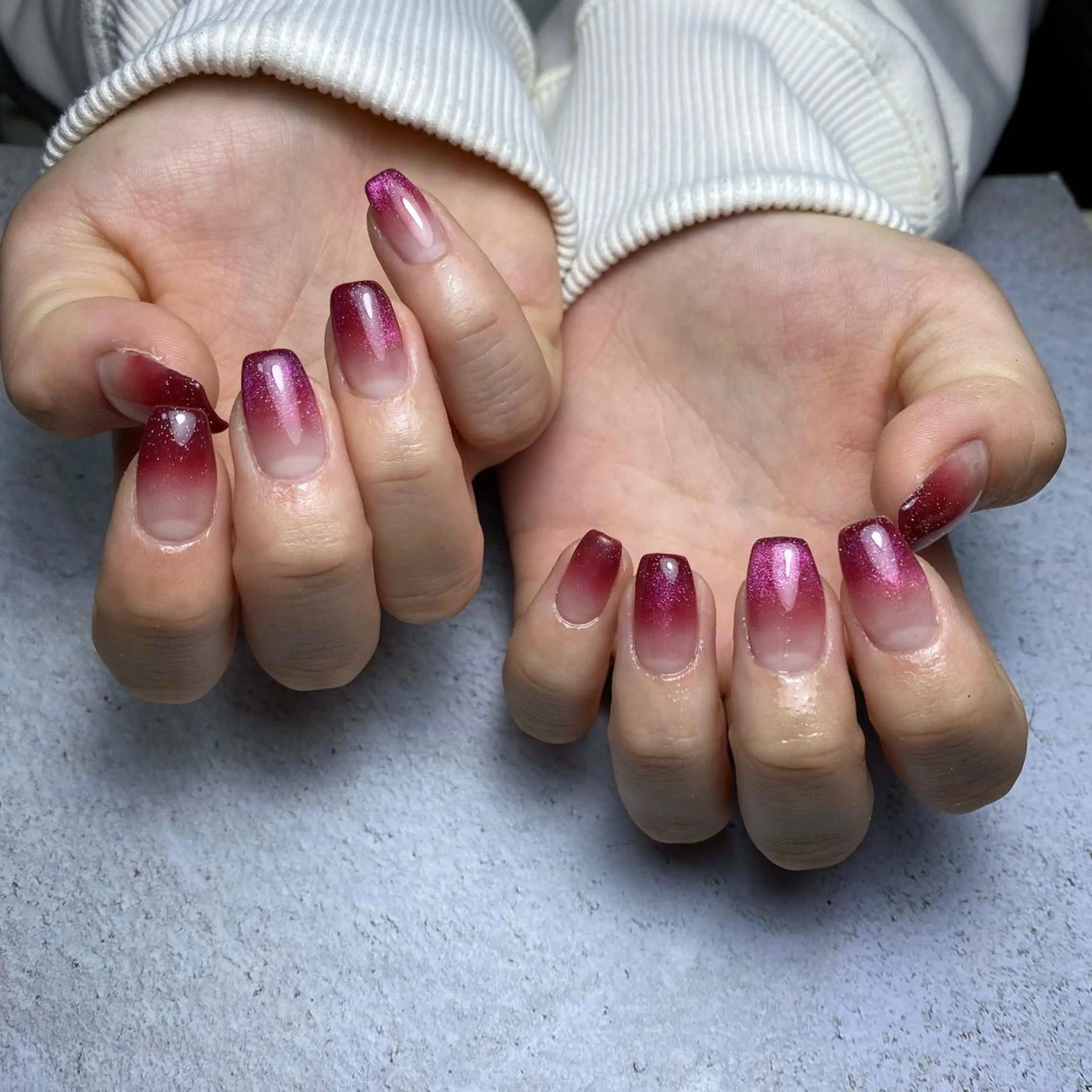 ネイル マグネットネイル ハンドネイル ☺︎ NOZOMI☺︎のネイルデザイン