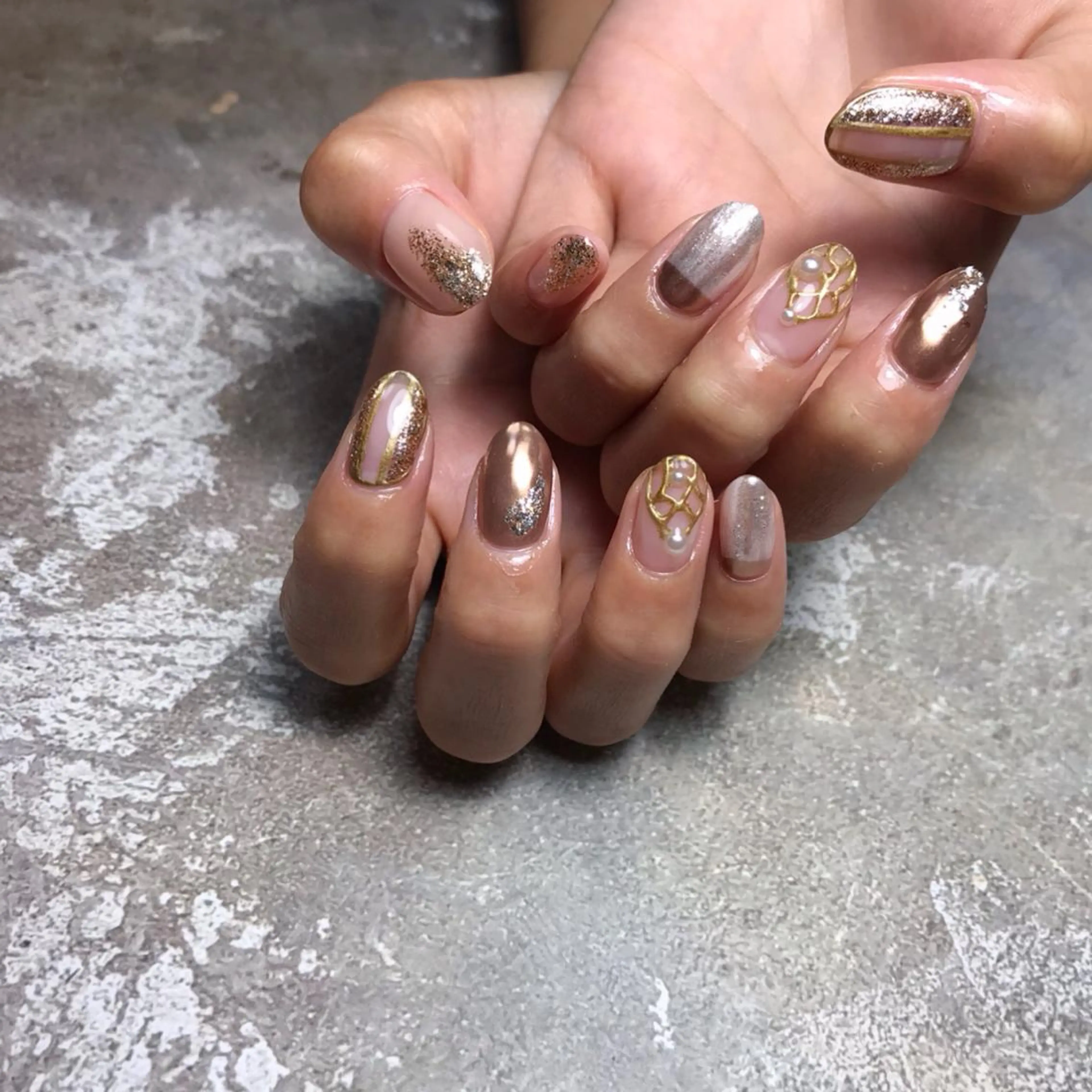 ネイル ハンドネイル 💅chainail _aiのネイルデザイン