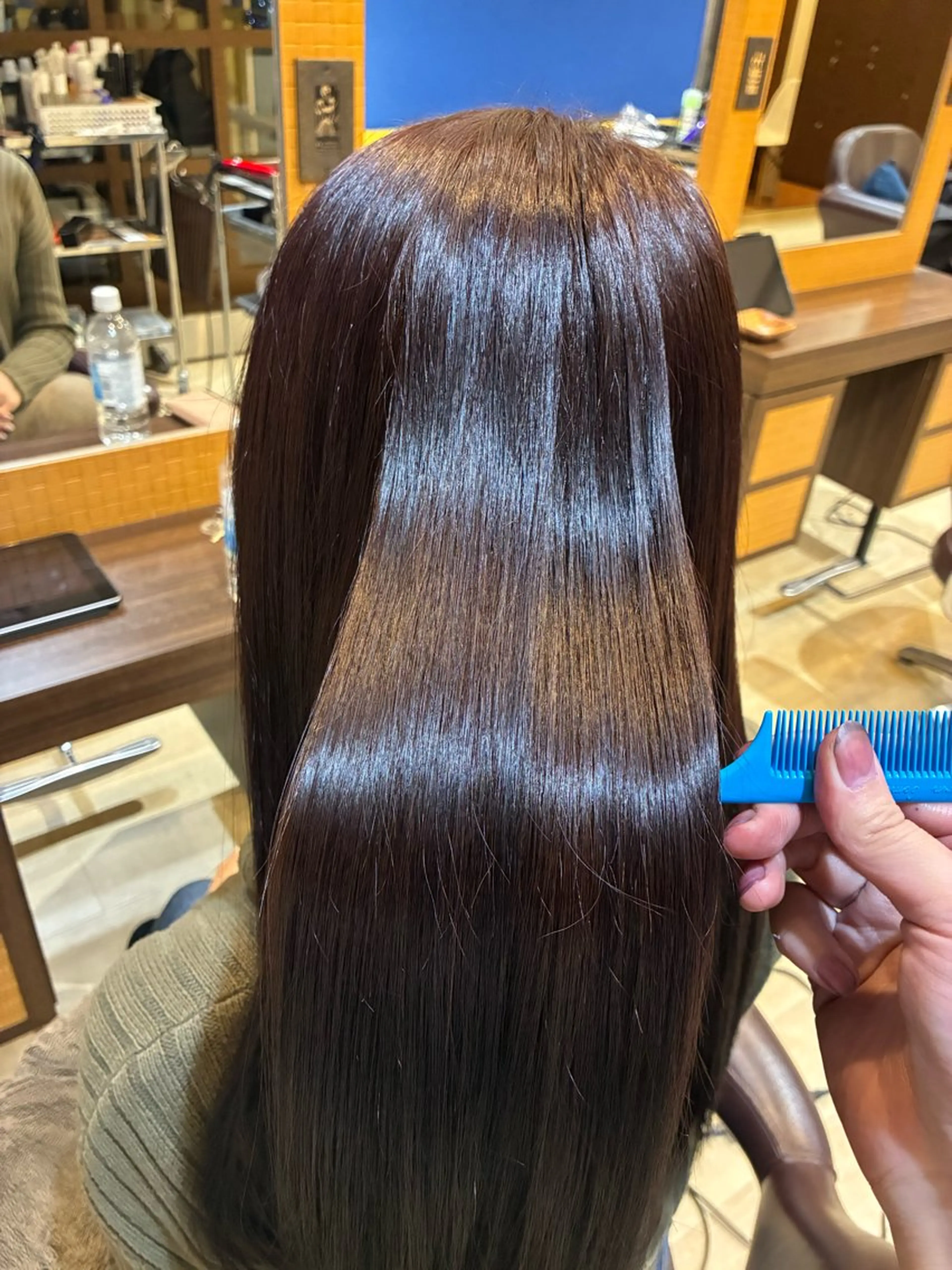 ロング ヘアカラー Orque kazuneのヘアスタイル