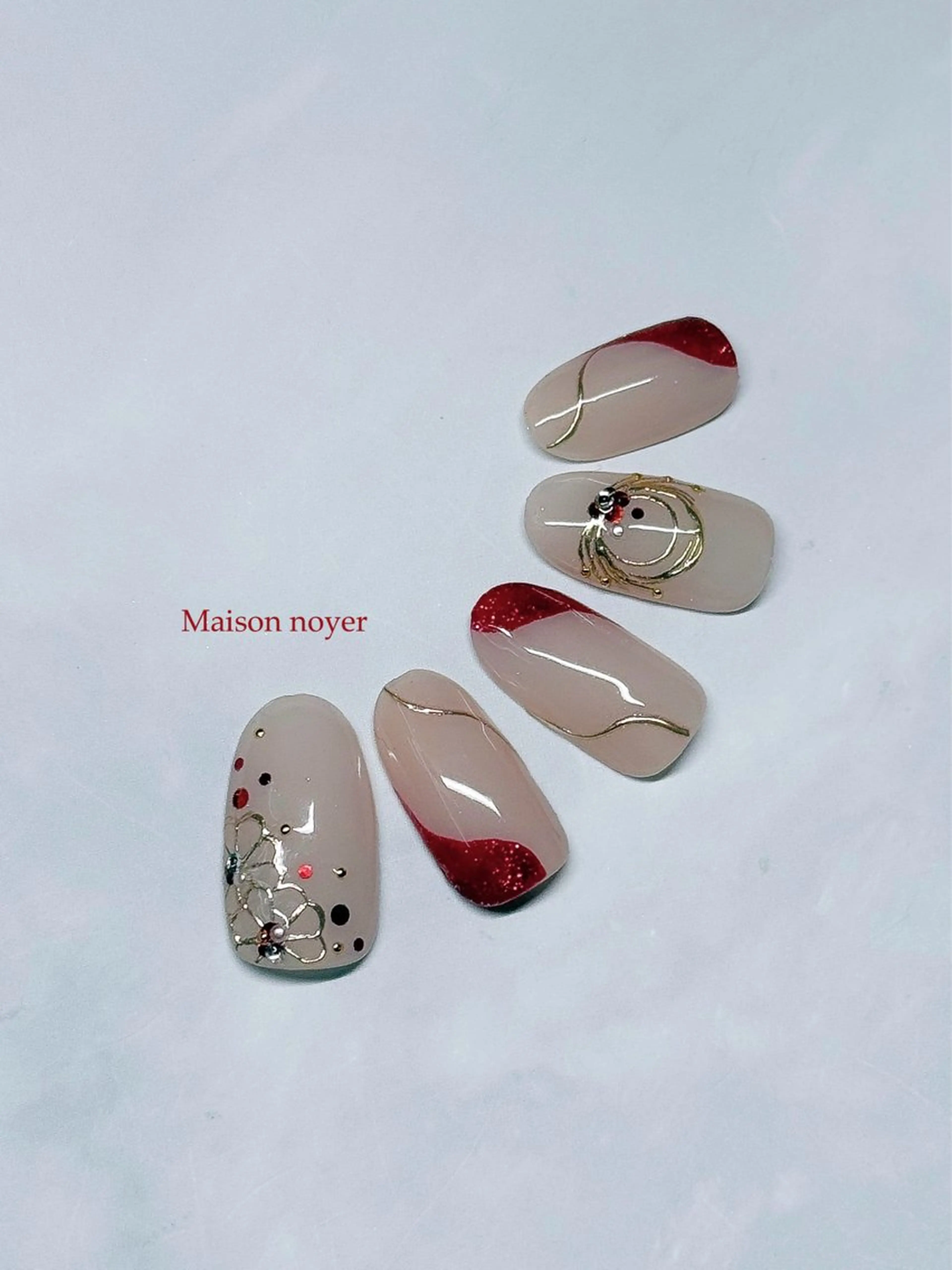 ネイル ハンドネイル Maison noyerのネイルデザイン