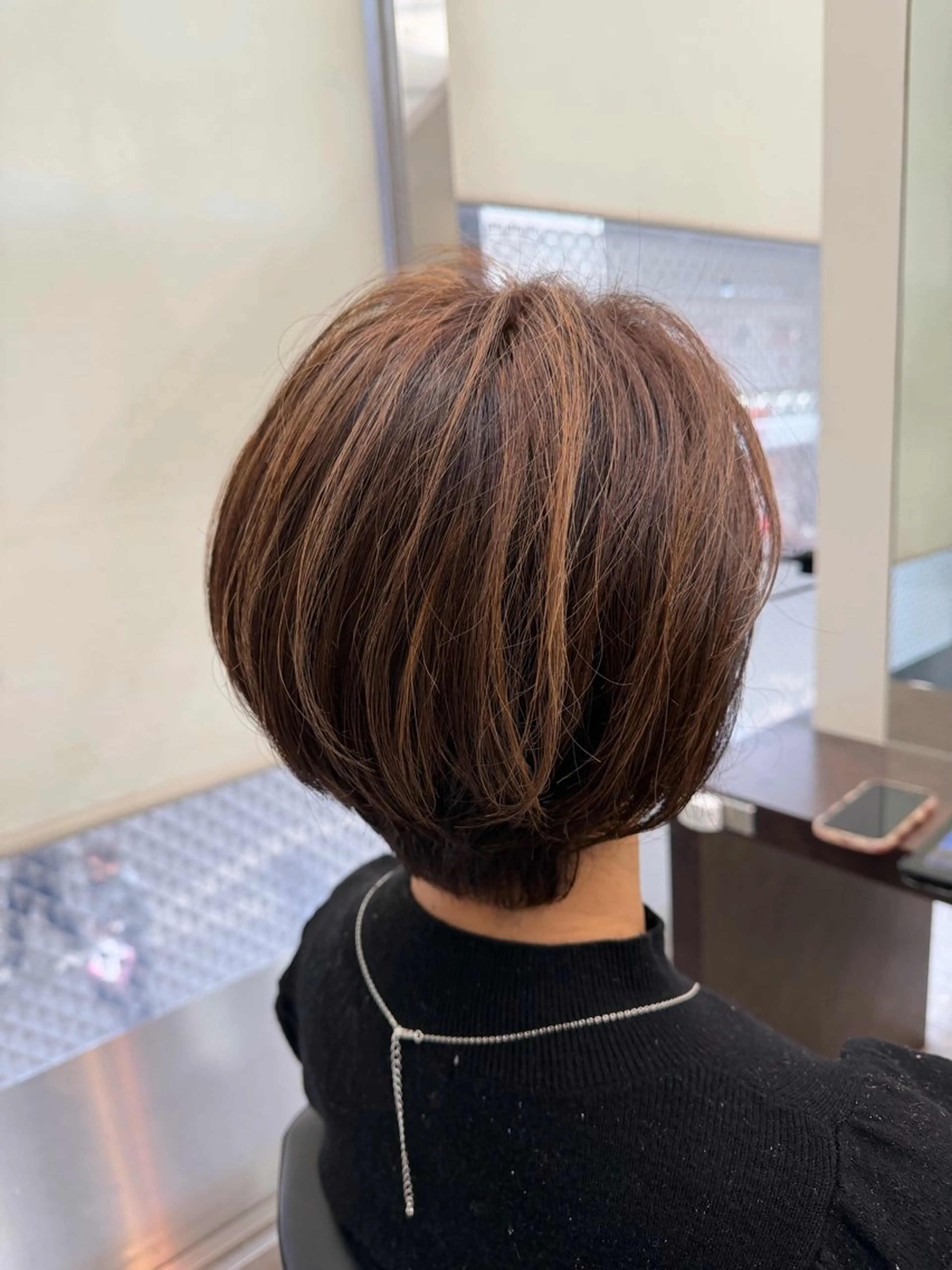 ショート カラー Blossom 大山imafujiのヘアスタイル
