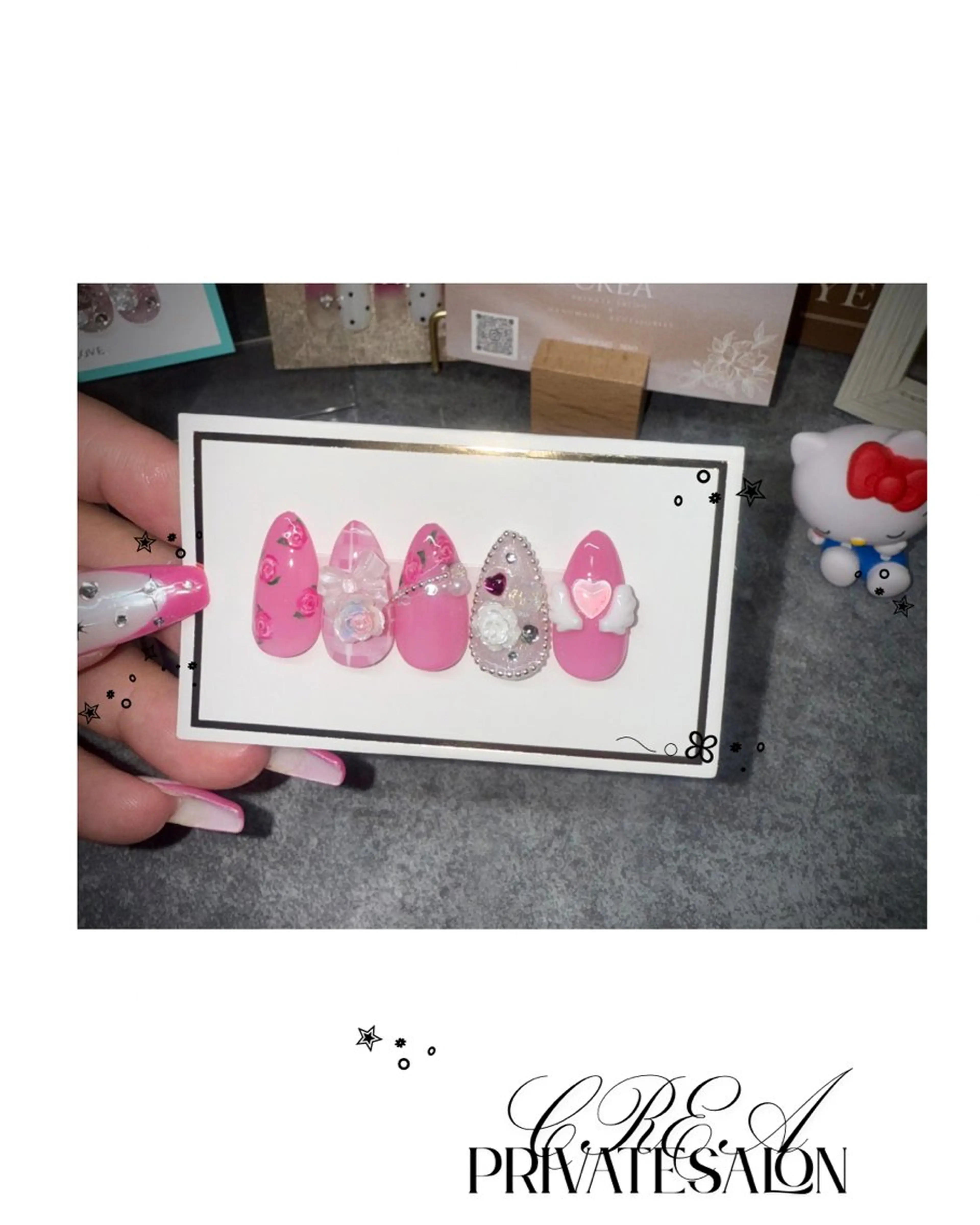 ネイル ハンドネイル CREA nailsalonのネイルデザイン