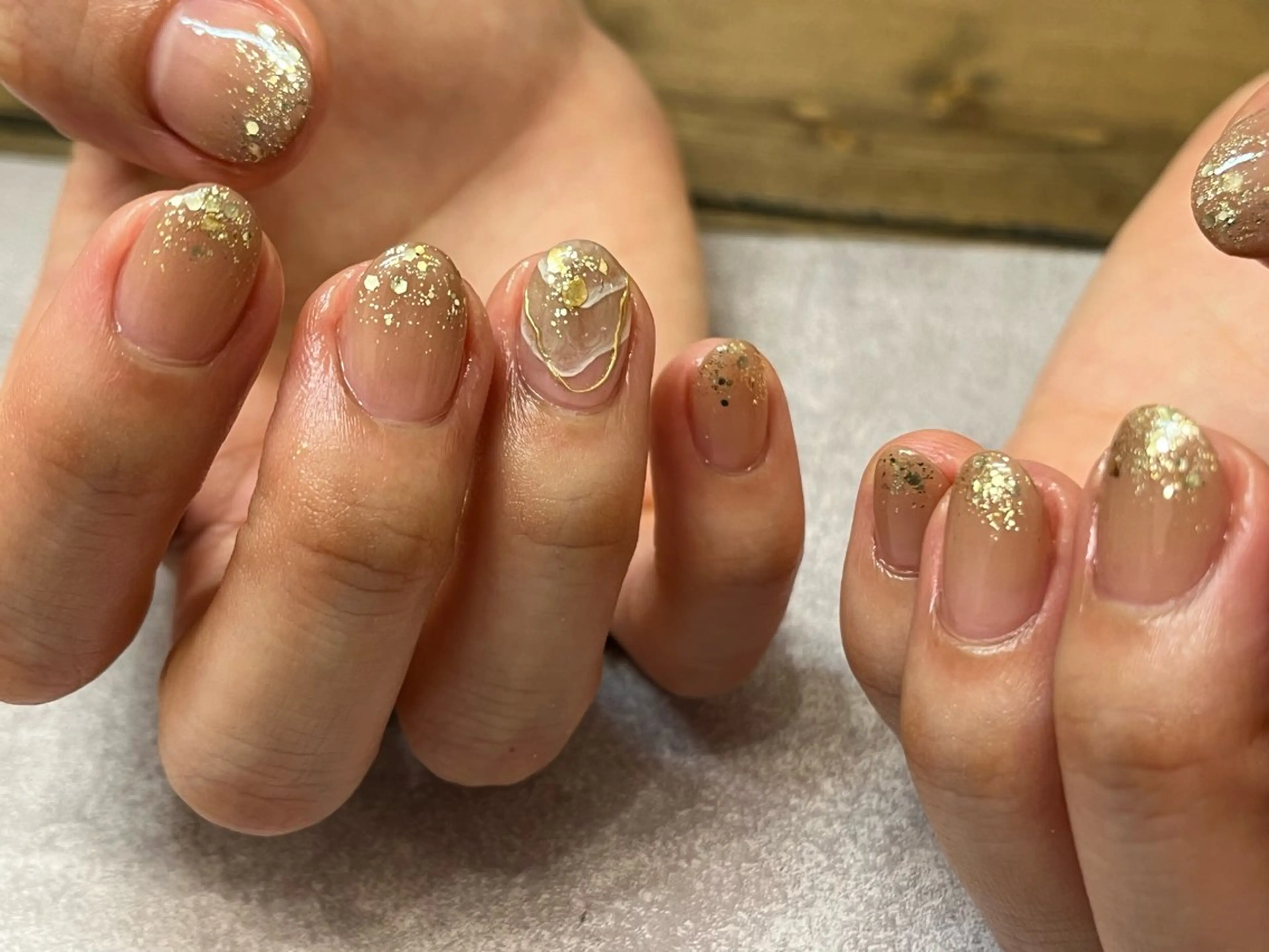 ネイル komorebi. 小峯 真実のネイルデザイン