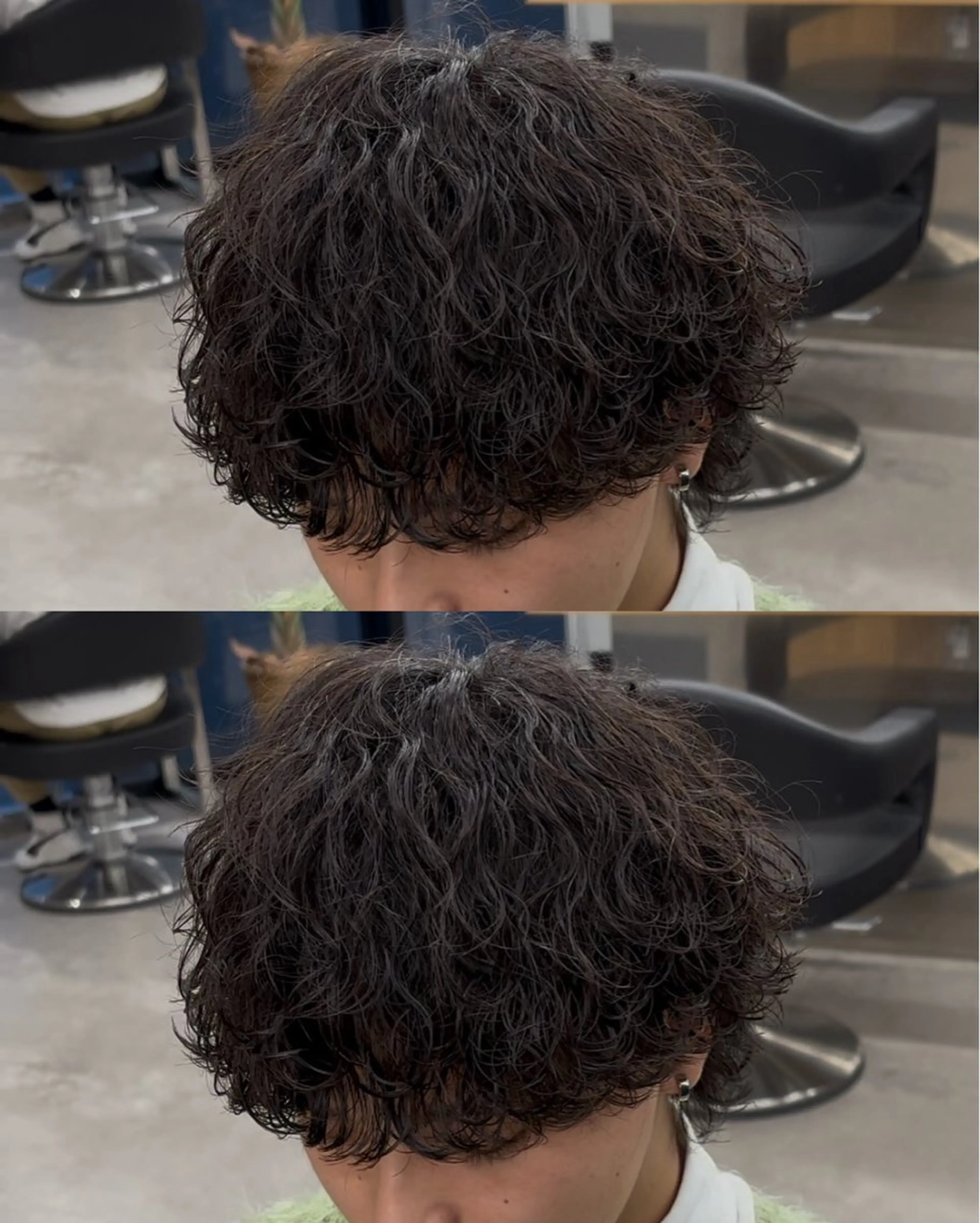 パーマ メンズ メンズパーマ カット パーマ トリートメント ヘッドスパ ヘアセット 🔥メンズカット＋ パーマの達人🔥のヘアスタイル