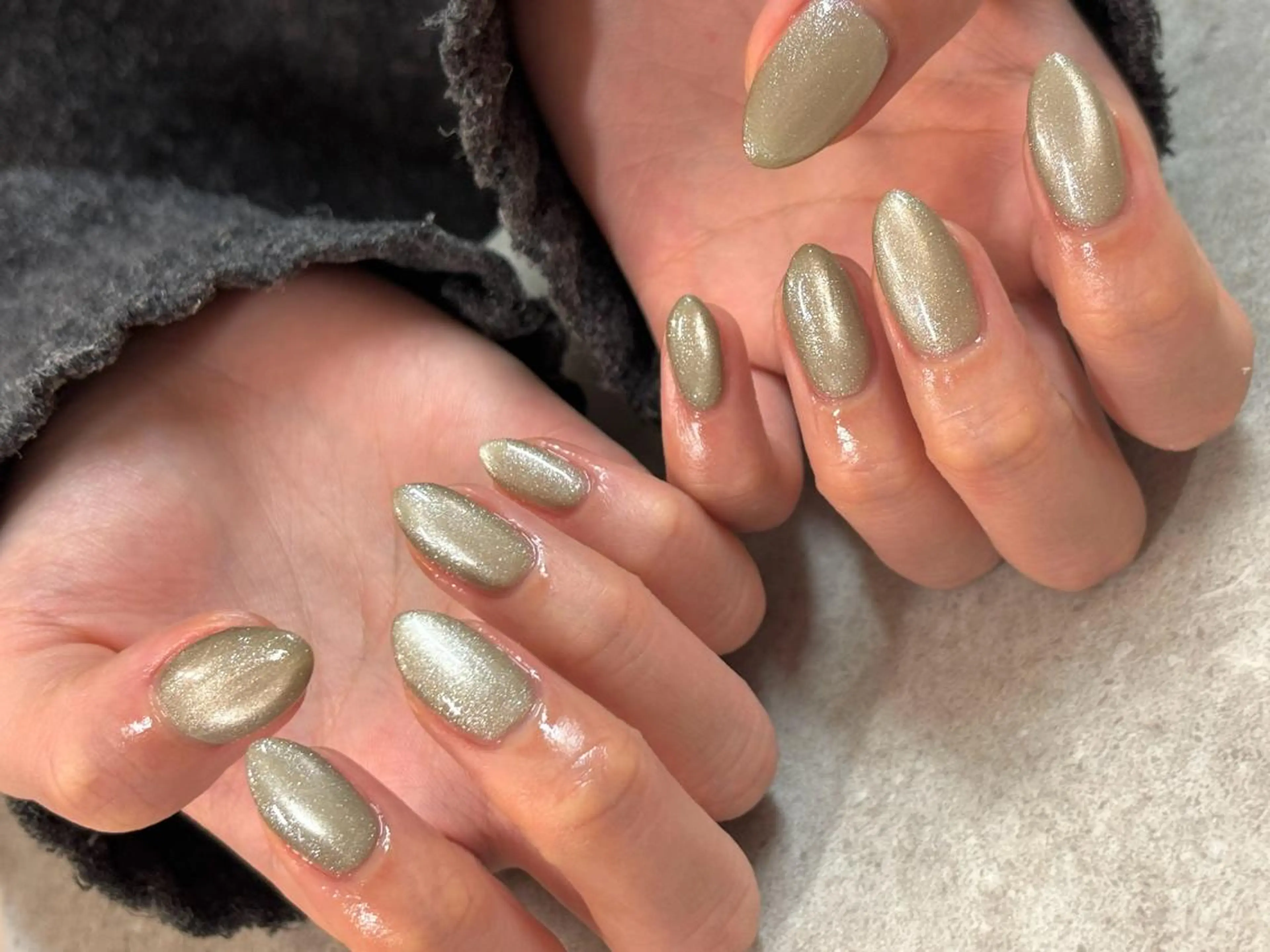 ネイル マグネットネイル ハンドネイル Allma Nailのネイルデザイン