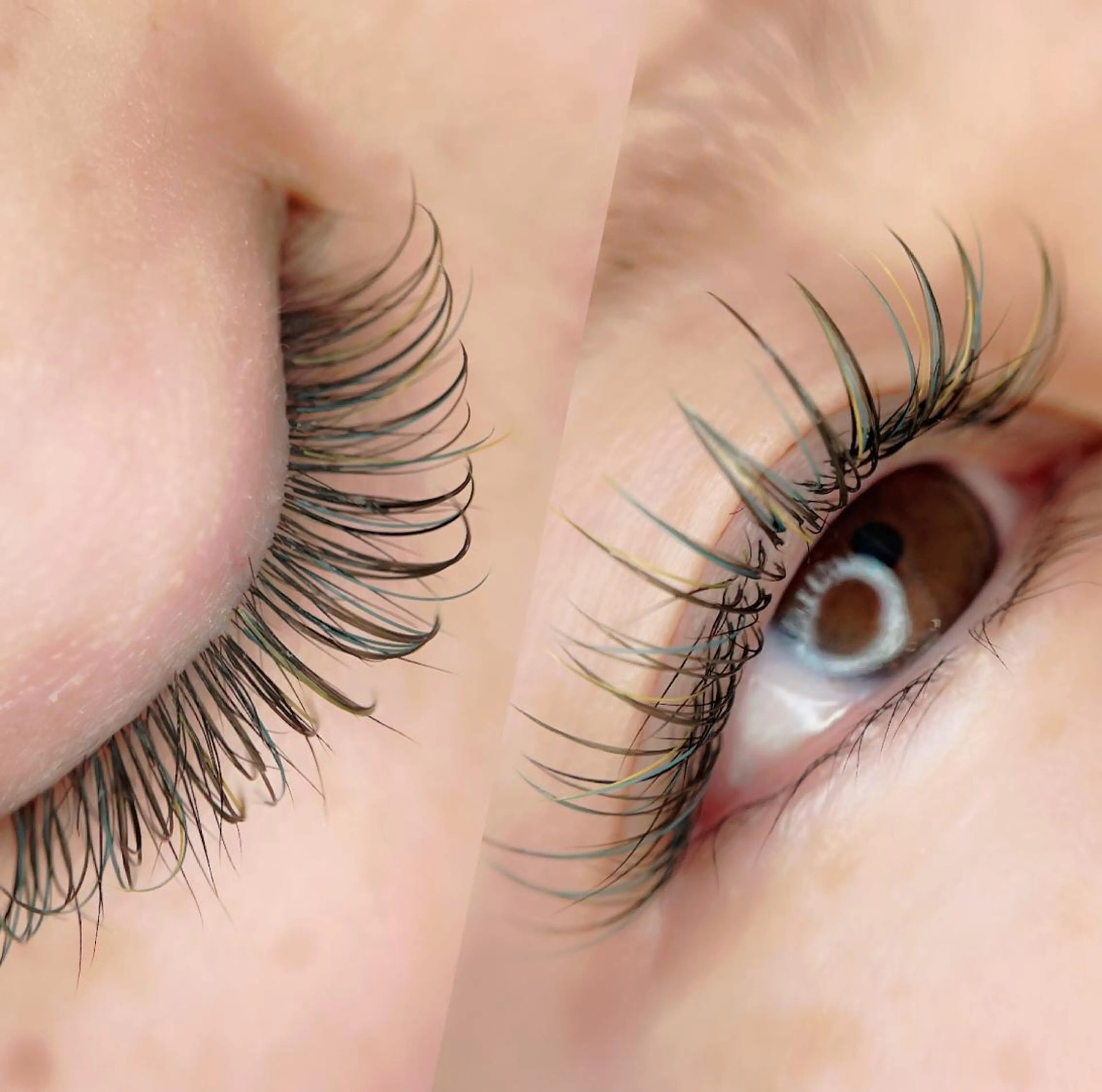 カラー マツエク・マツパ LeCoeur古正寺 井伊彩圭のマツエク・マツパデザイン