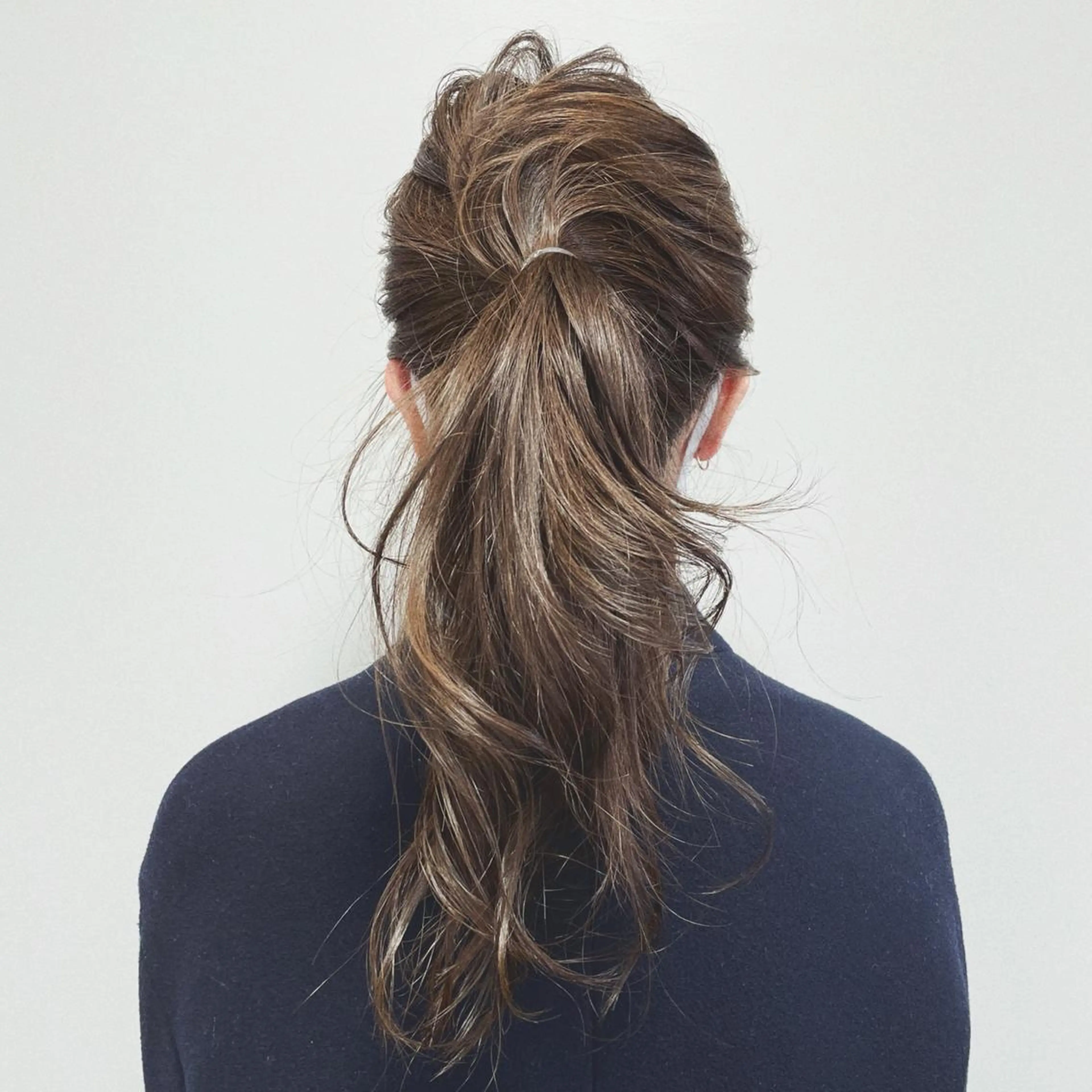 ロング カラー ベージュカラー シアーベージュ HARUNA/ミセス 大人ショートヘアのヘアスタイル