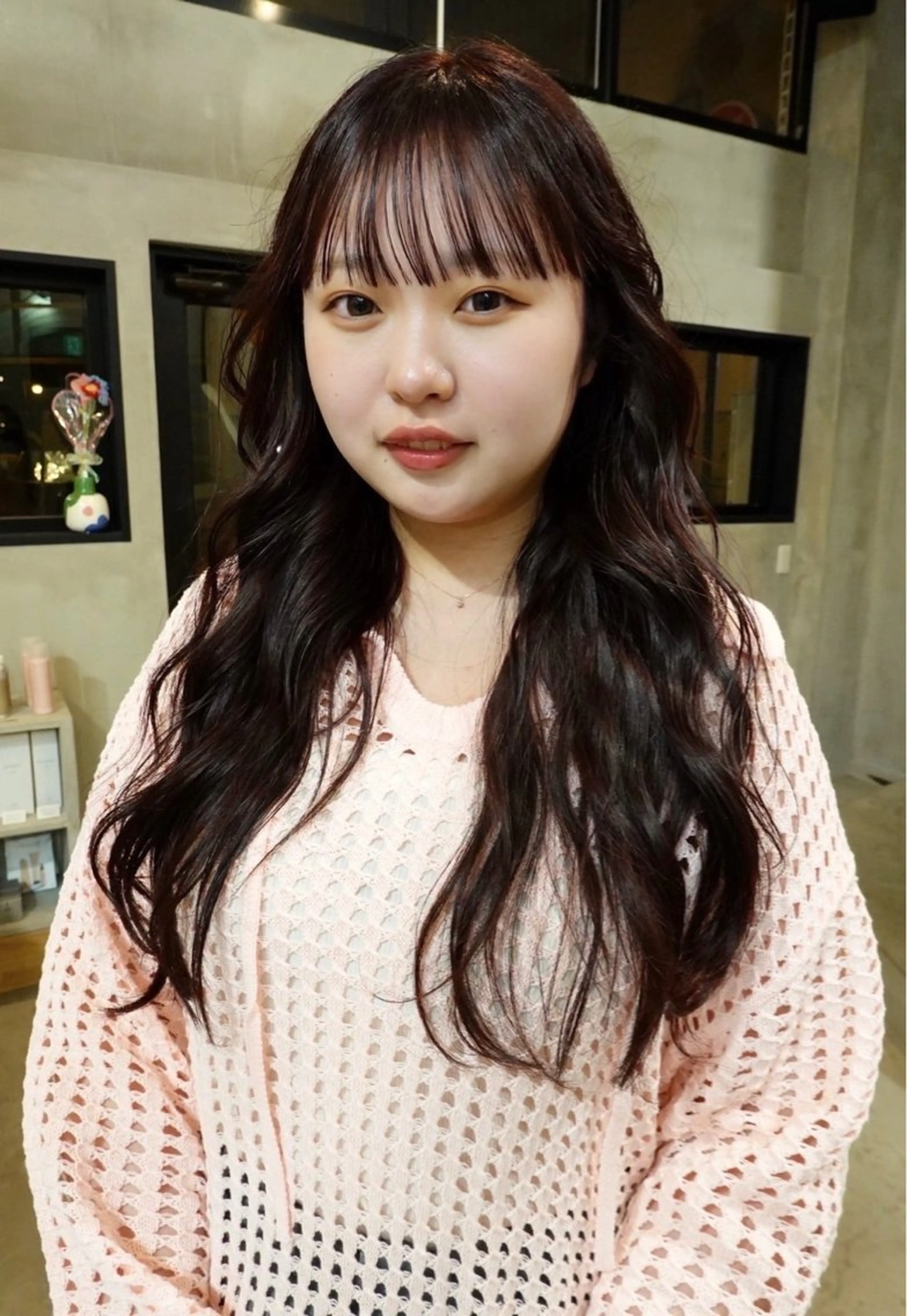 ロング 柴田美育/ 0円カットモデル募集のヘアスタイル