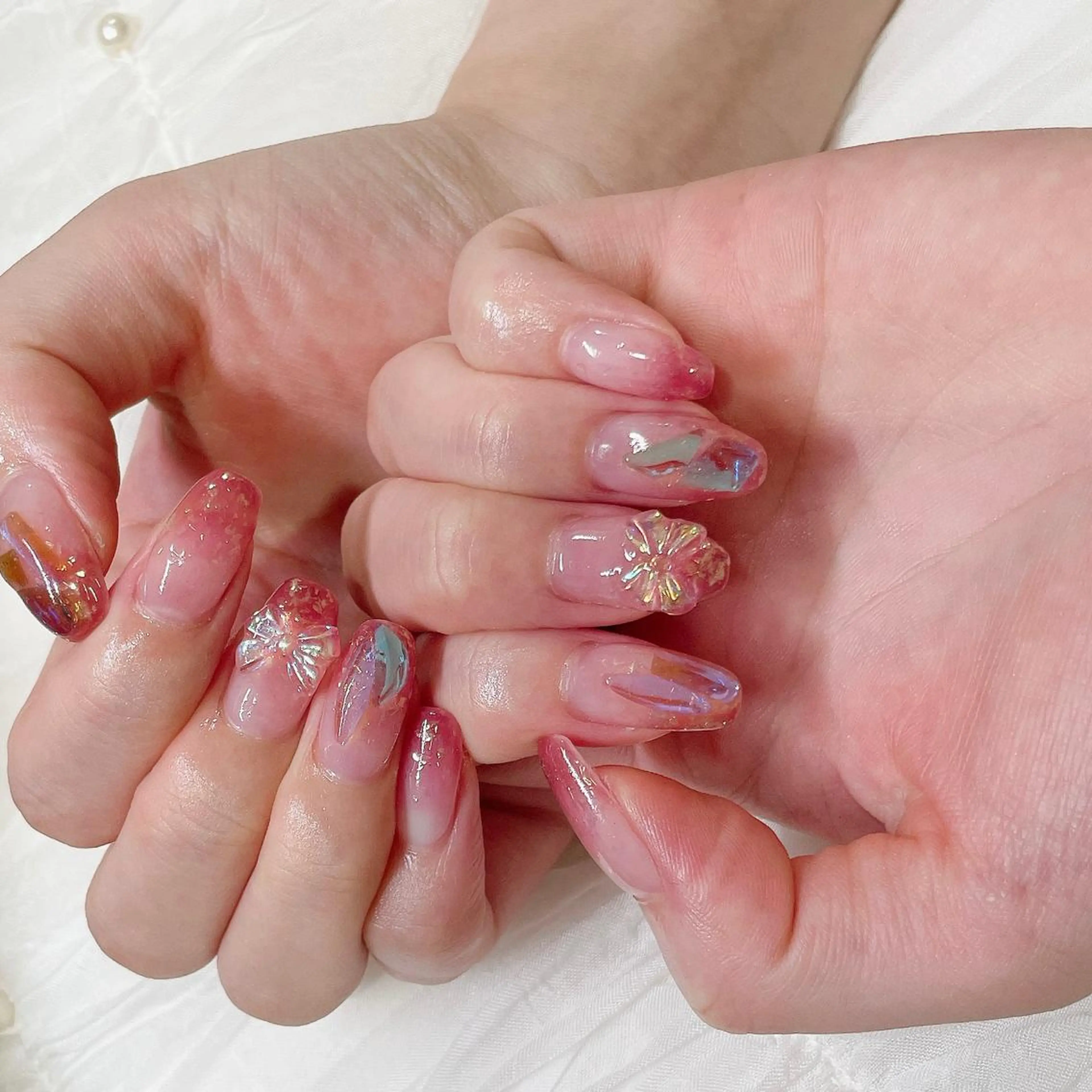 ネイル ハンドネイル A85G ayakoのネイルデザイン