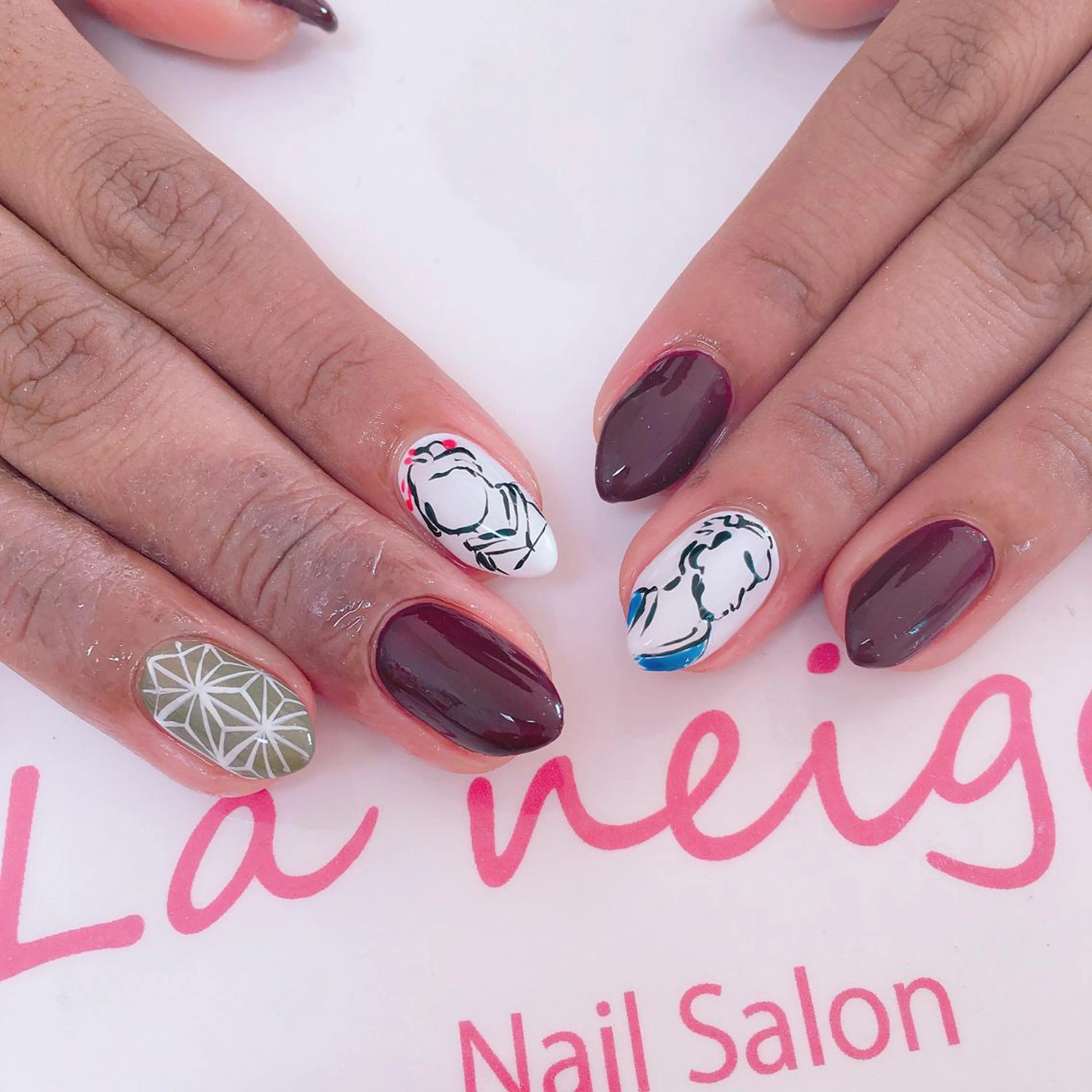 ネイル La neige* yuki 🐩🌙のネイルデザイン