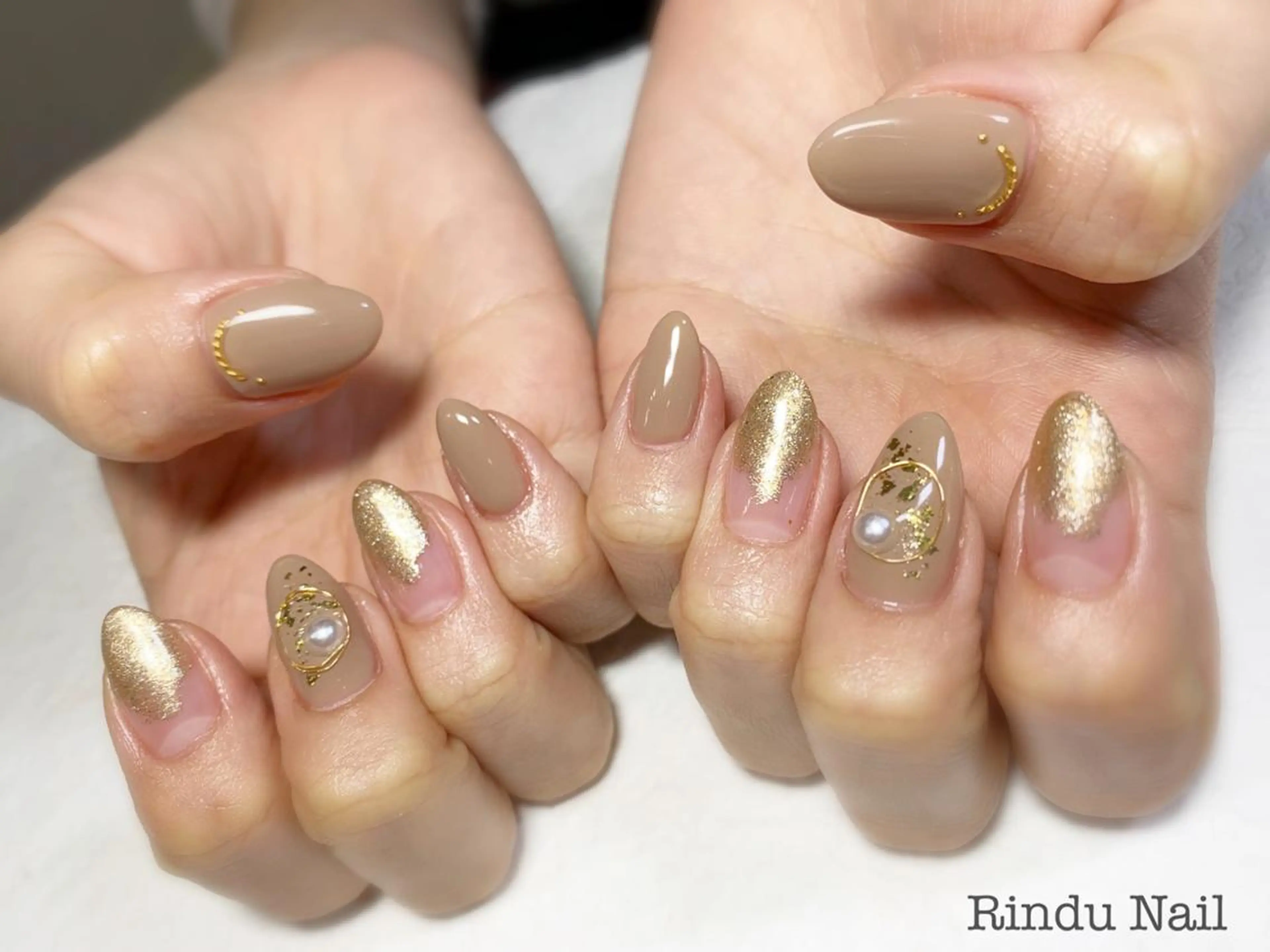 ネイル Rindu Nail 名駅miniのネイルデザイン
