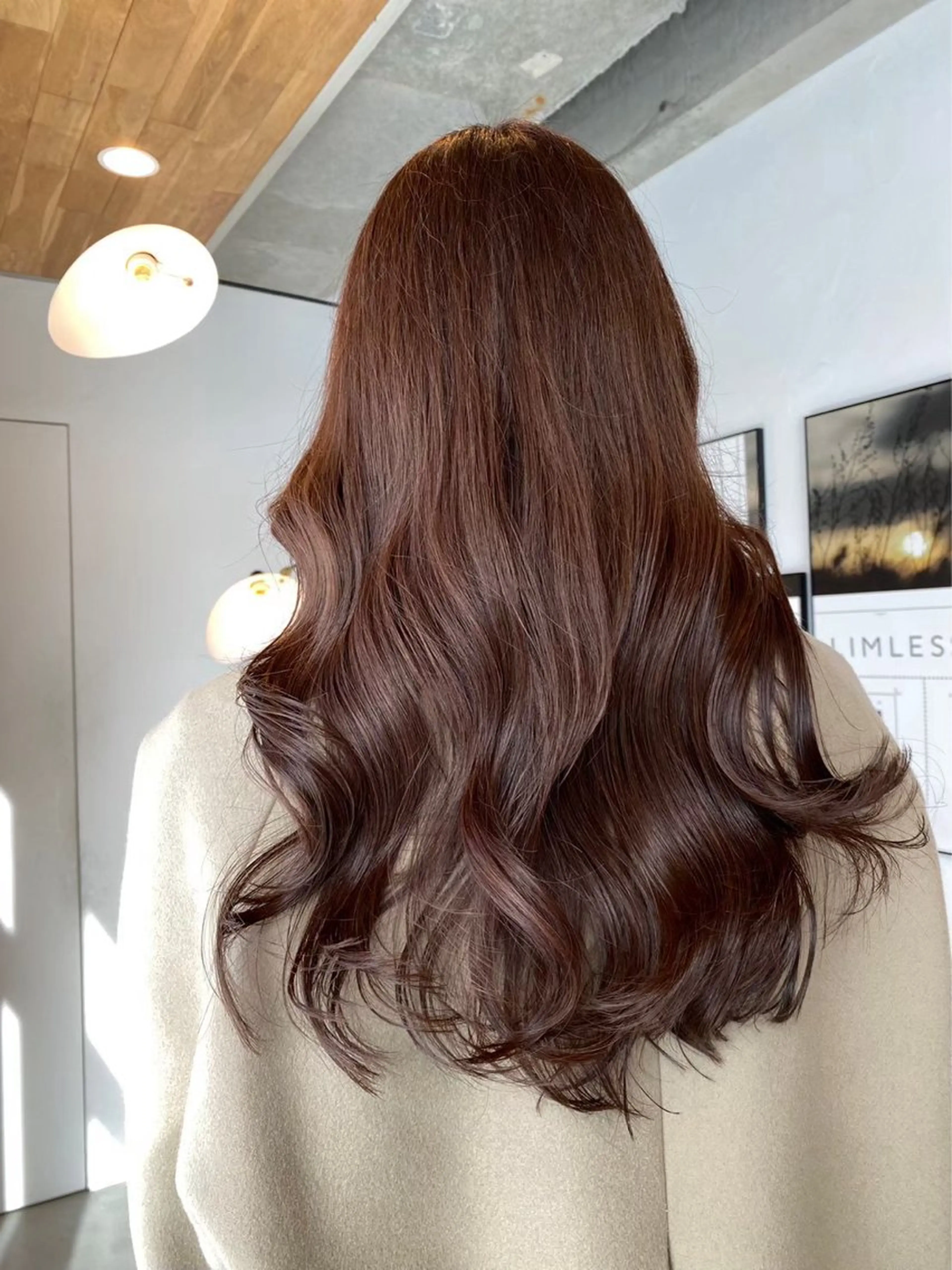 セミロング ヘアカラー トリートメント ベージュカラー/新潟 カラー特化/落合優吾のヘアスタイル