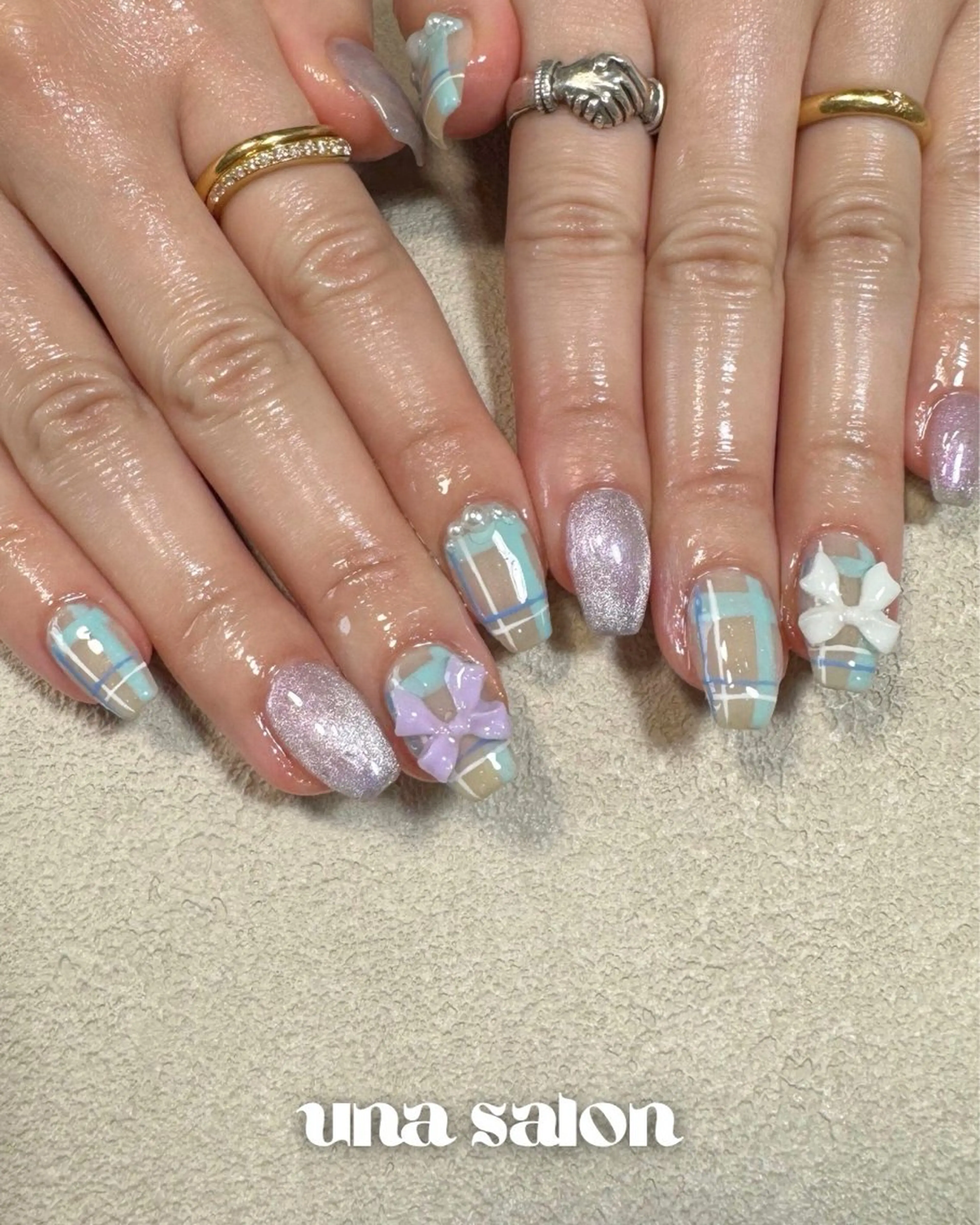 ネイル ハンドネイル フットネイル una salon / ネイル&顔脱毛のネイルデザイン