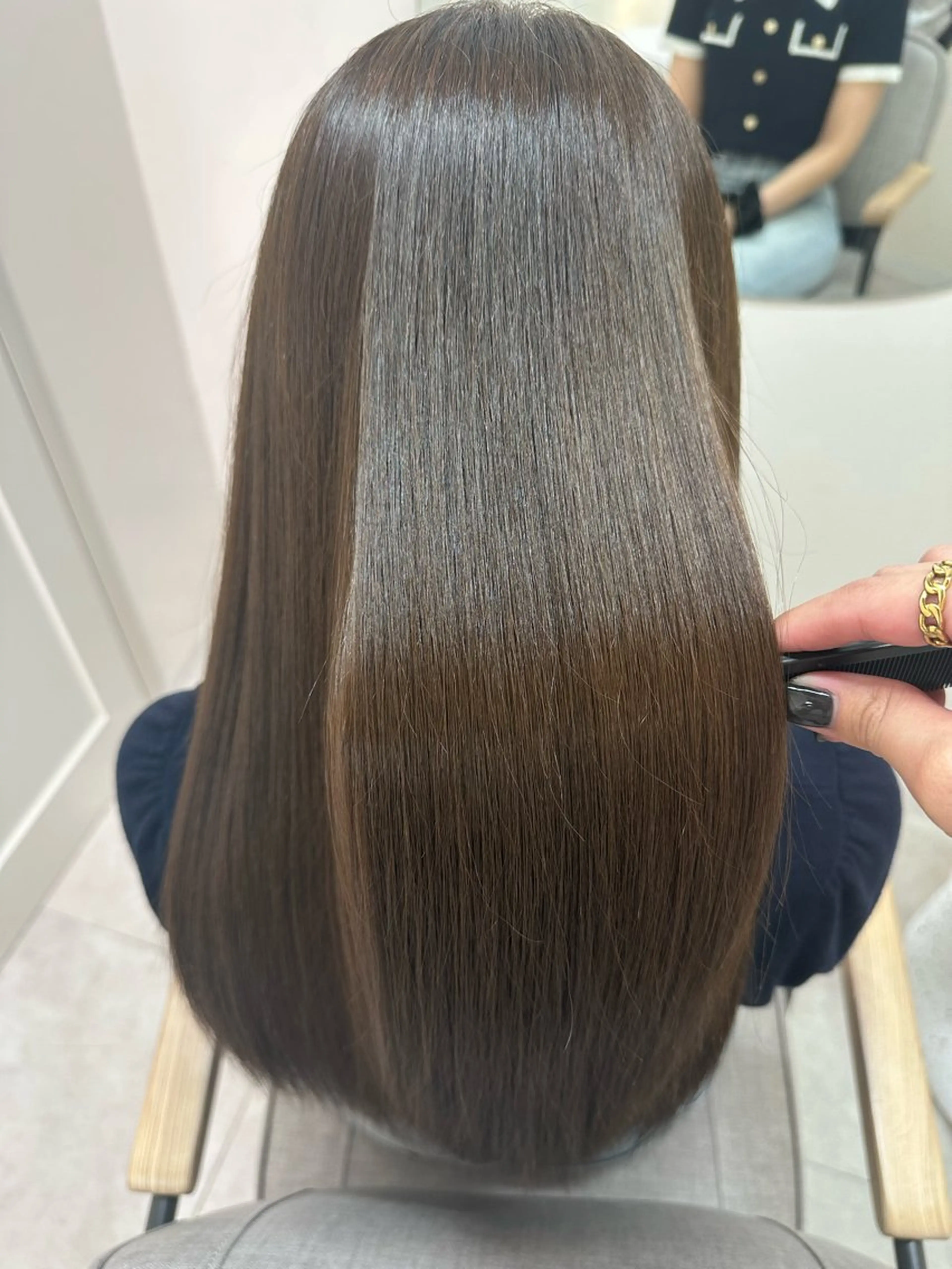 【ミニモ学割👨‍🏫👩‍🎓】カット＋髪質改善カラー＋縮毛矯正＋髪質改善トリートメント＋クイックスパの写真