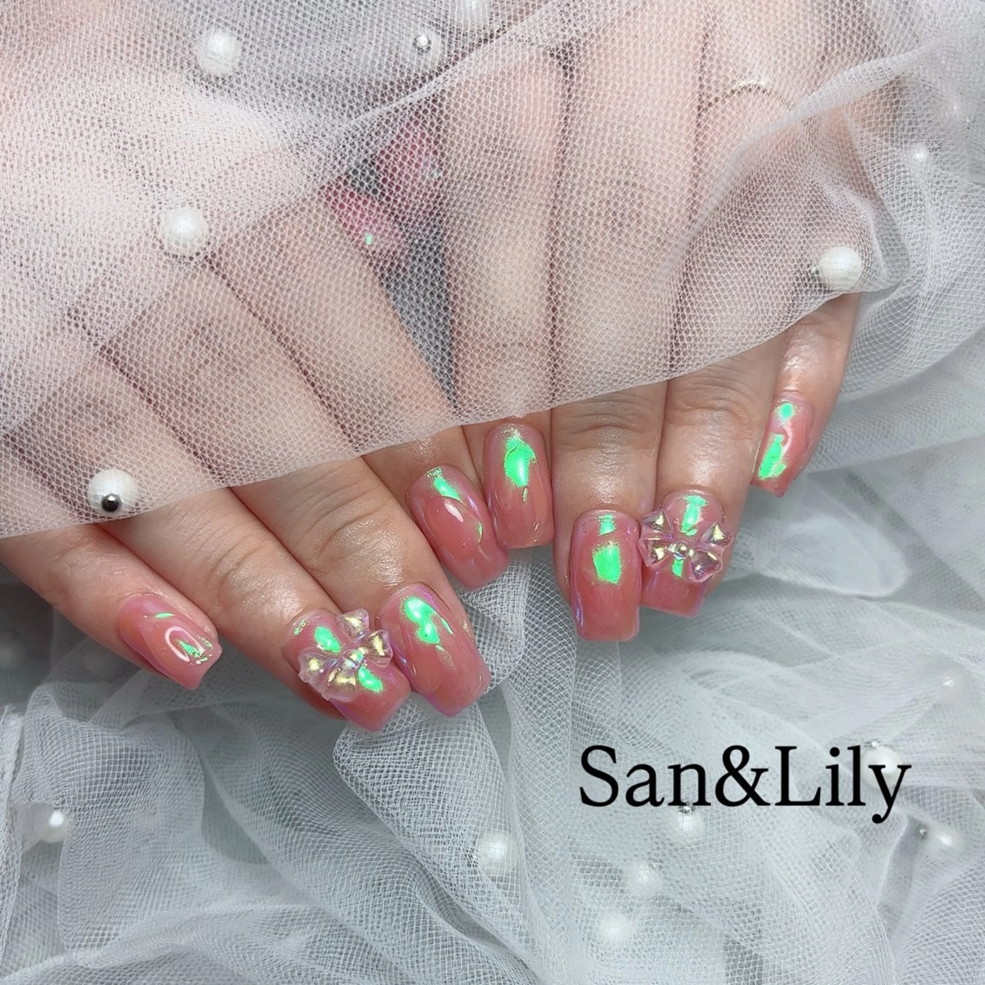 ネイル ハンドネイル San＆Lily madokaのネイルデザイン